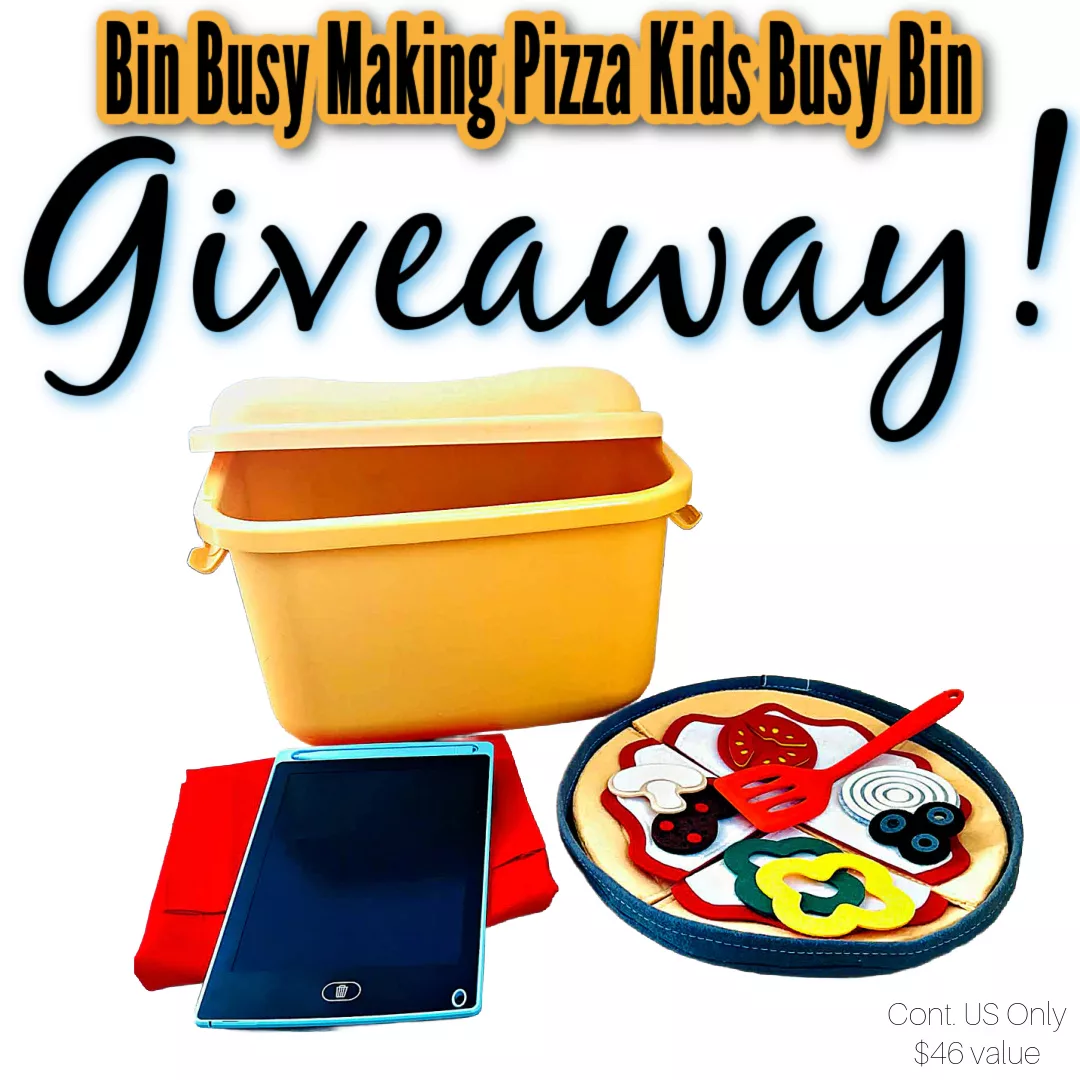 Bin Busy - Interactive Busy Bins For Kids Review + Giveaway.
