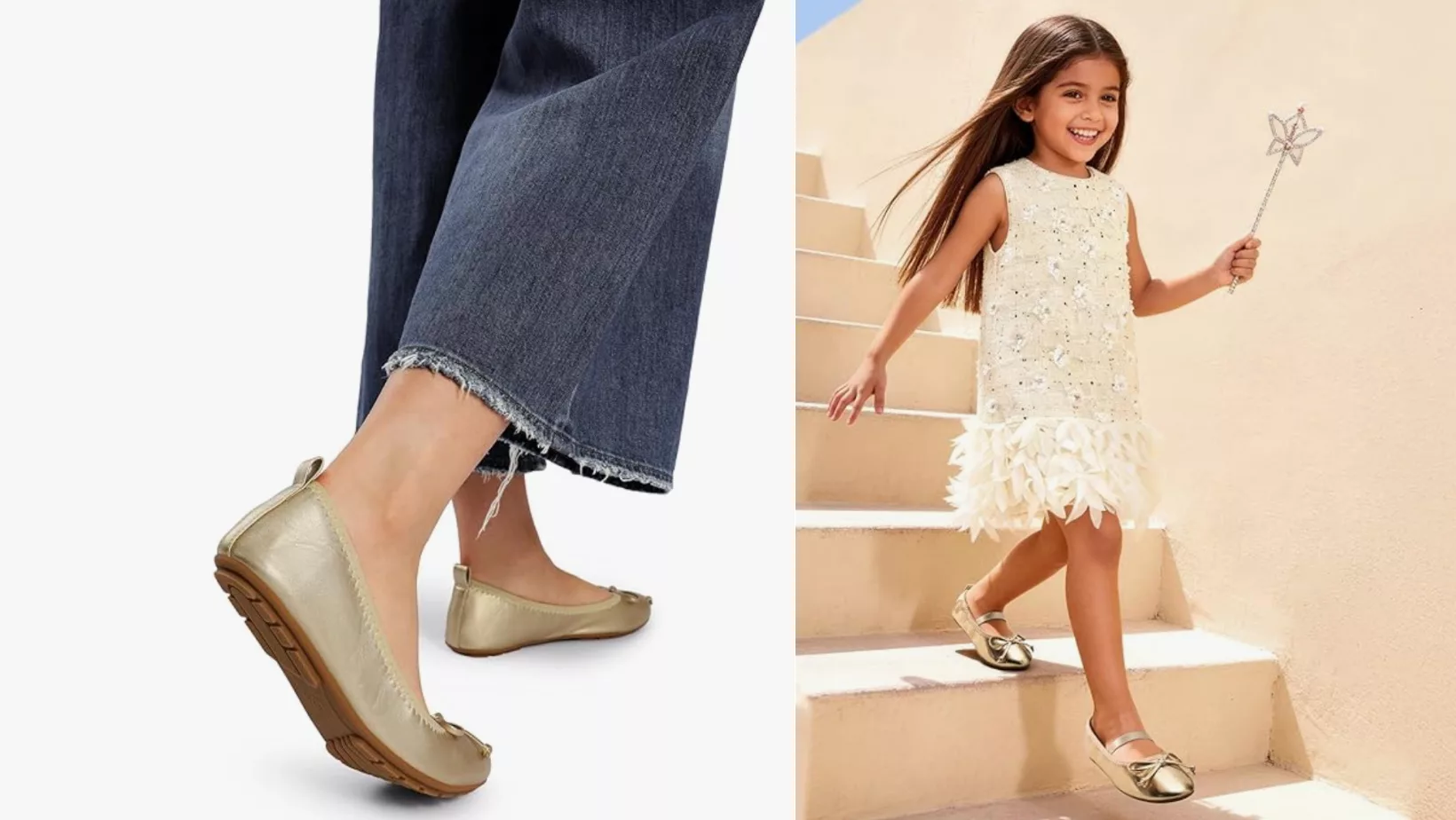 Dream Pairs Matching Mother/Daughter Ballet Flats