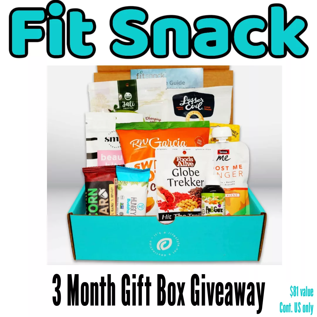 Fit Snack 3 Month Gift Box Giveaway.