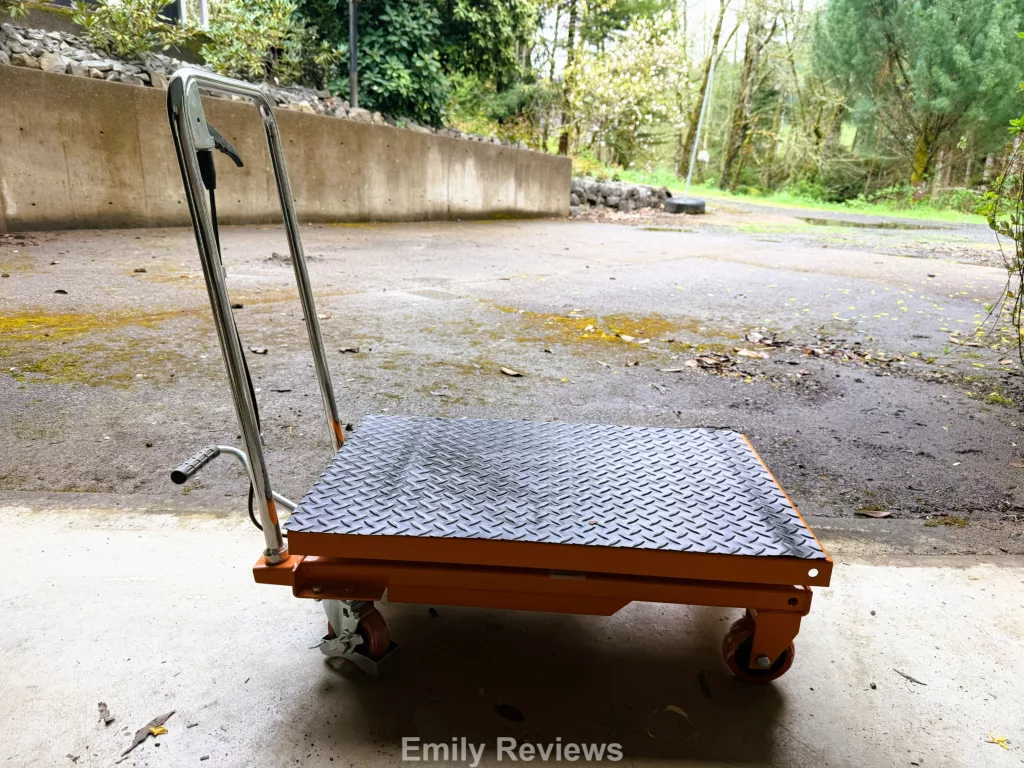 hydraulic lift table cart,
VEVOR lift table 500 lb,
scissor lift table cart,
hydraulic lift table for workshop,
lift table for furniture flipping,
DIY lift table cart,
material handling lift table,
VEVOR tools review,
workshop lift table