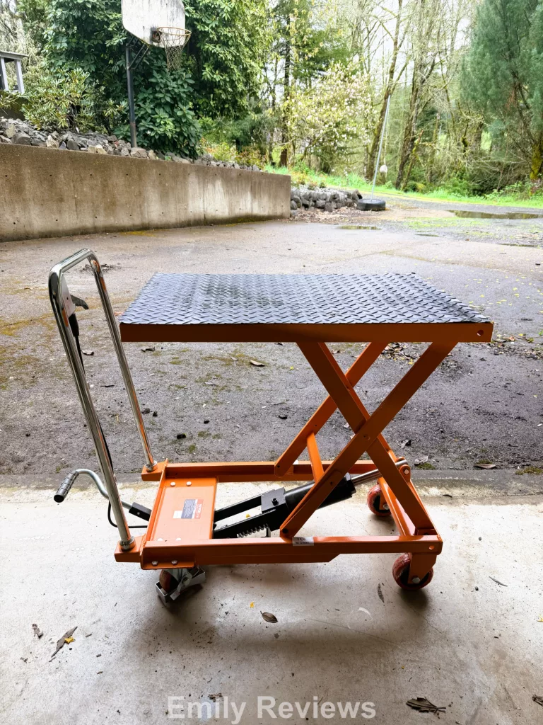 hydraulic lift table cart,
VEVOR lift table 500 lb,
scissor lift table cart,
hydraulic lift table for workshop,
lift table for furniture flipping,
DIY lift table cart,
material handling lift table,
VEVOR tools review,
workshop lift table