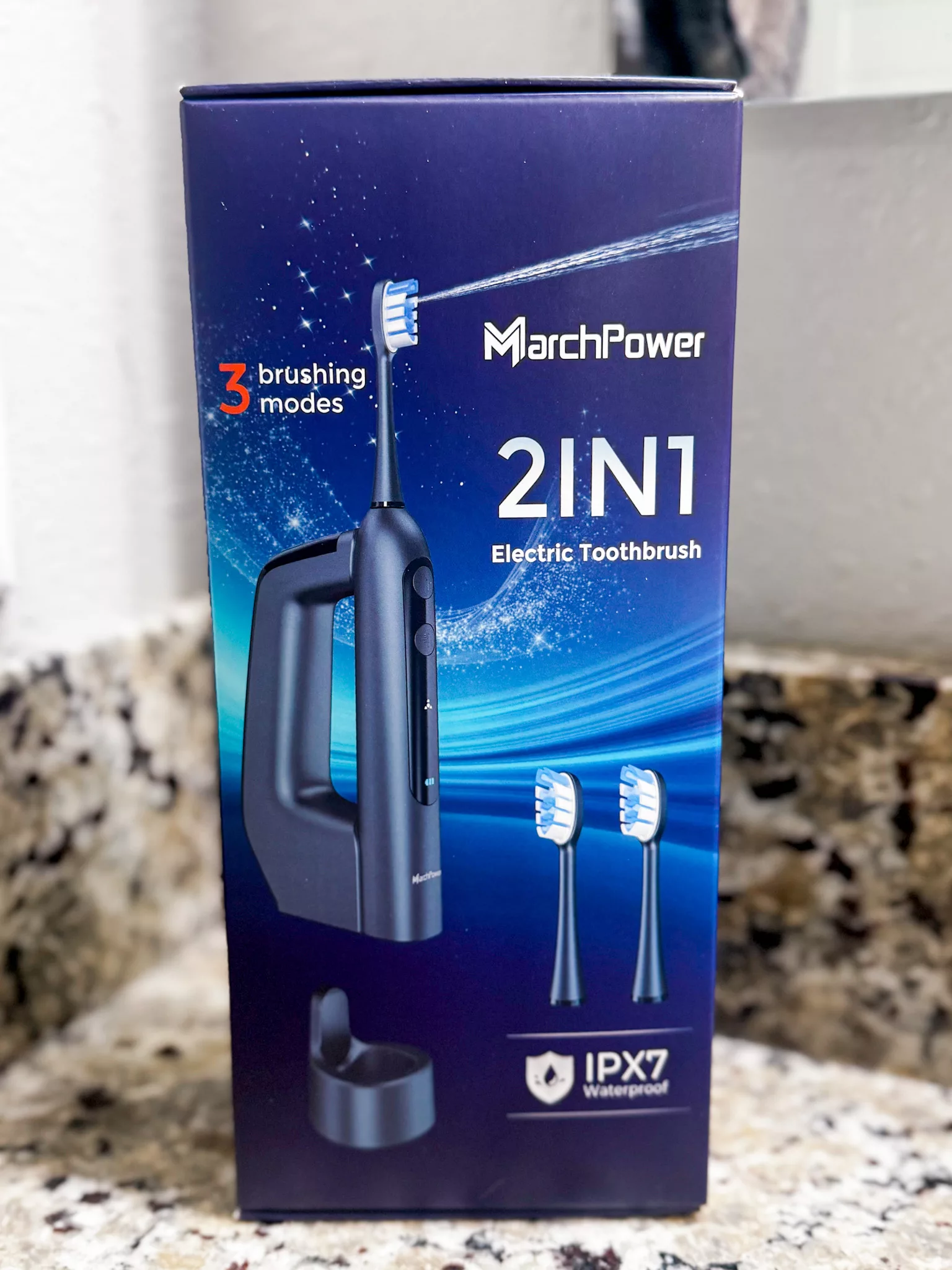 A Deep Dive: Marchpower 3-in-1 Sonic Toothbrush With Water Flosser Review + Giveaway.