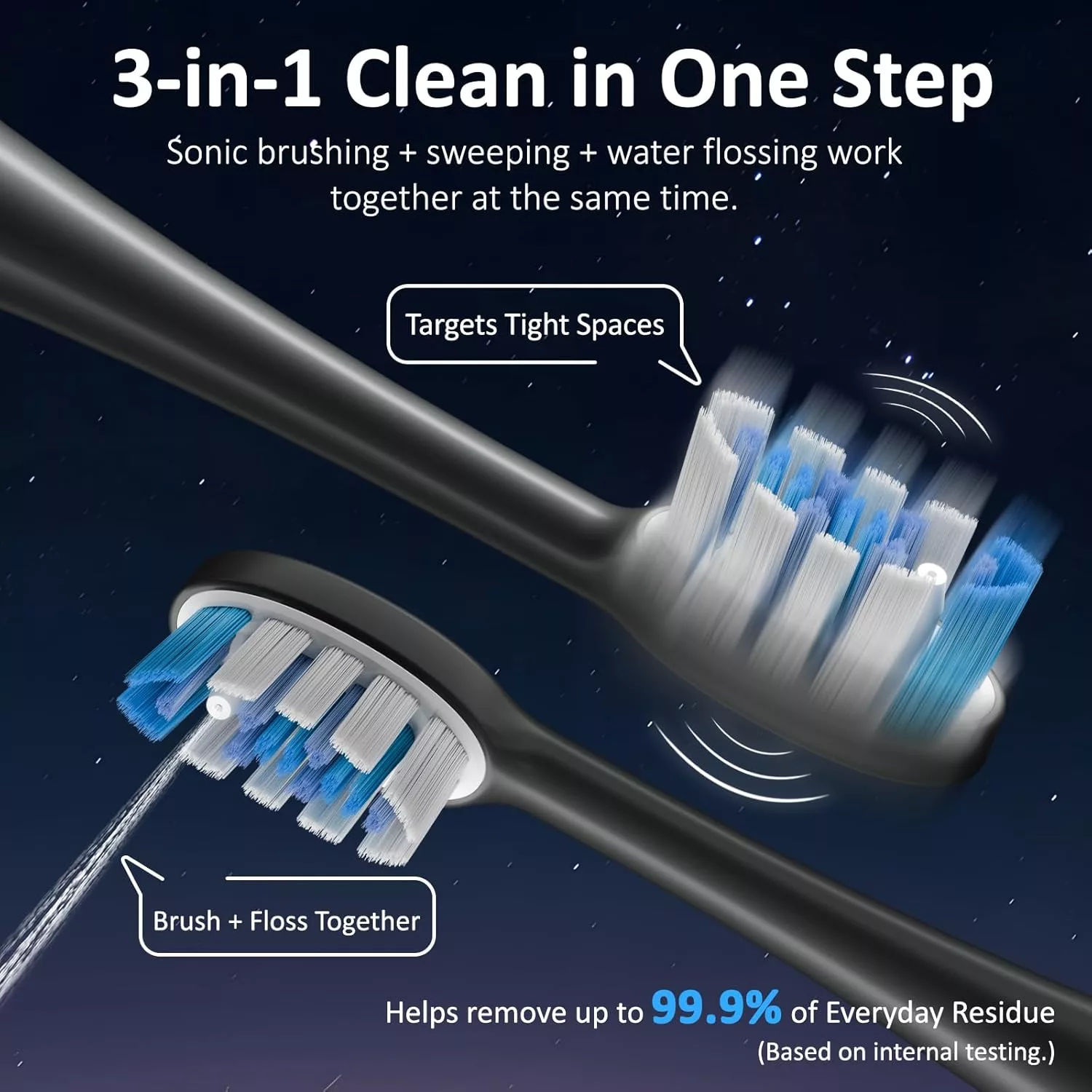 Marchpower 3-in-1 Electric Toothbrush with Water Flosser 3.0.