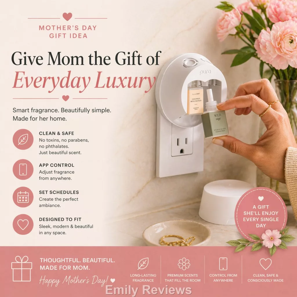 gifts for mom who has everything, relaxing gifts for mom, self-care gifts for women, home gifts for mom, cozy home gift ideas, creative gifts for mom, gifts to help mom relax, pampering gifts for mom, useful gifts for moms at home, trending Mother’s Day gifts 2026