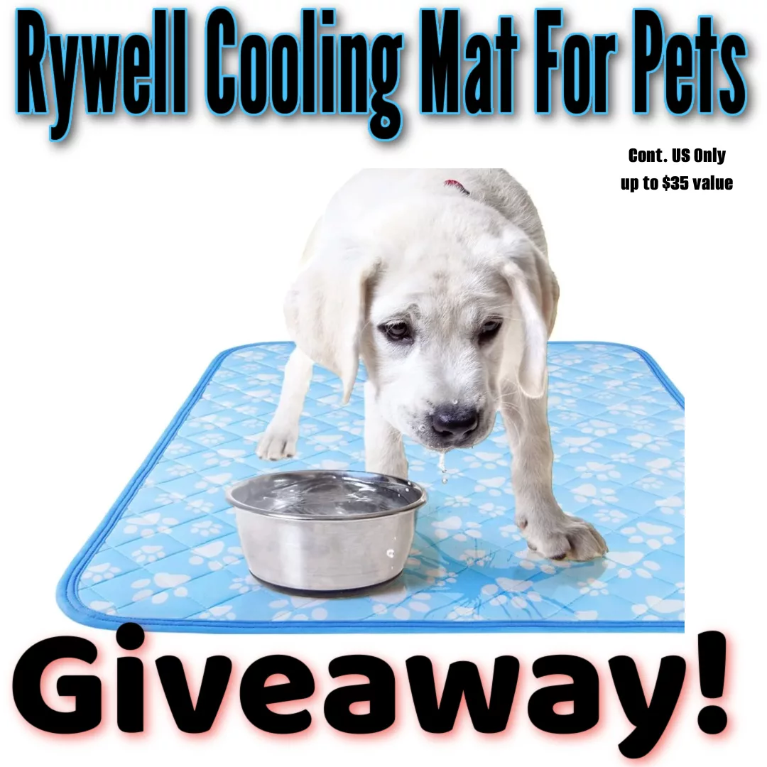 Rywell Super-Absorbent Cooling Mat For Dogs Review + Giveaway.