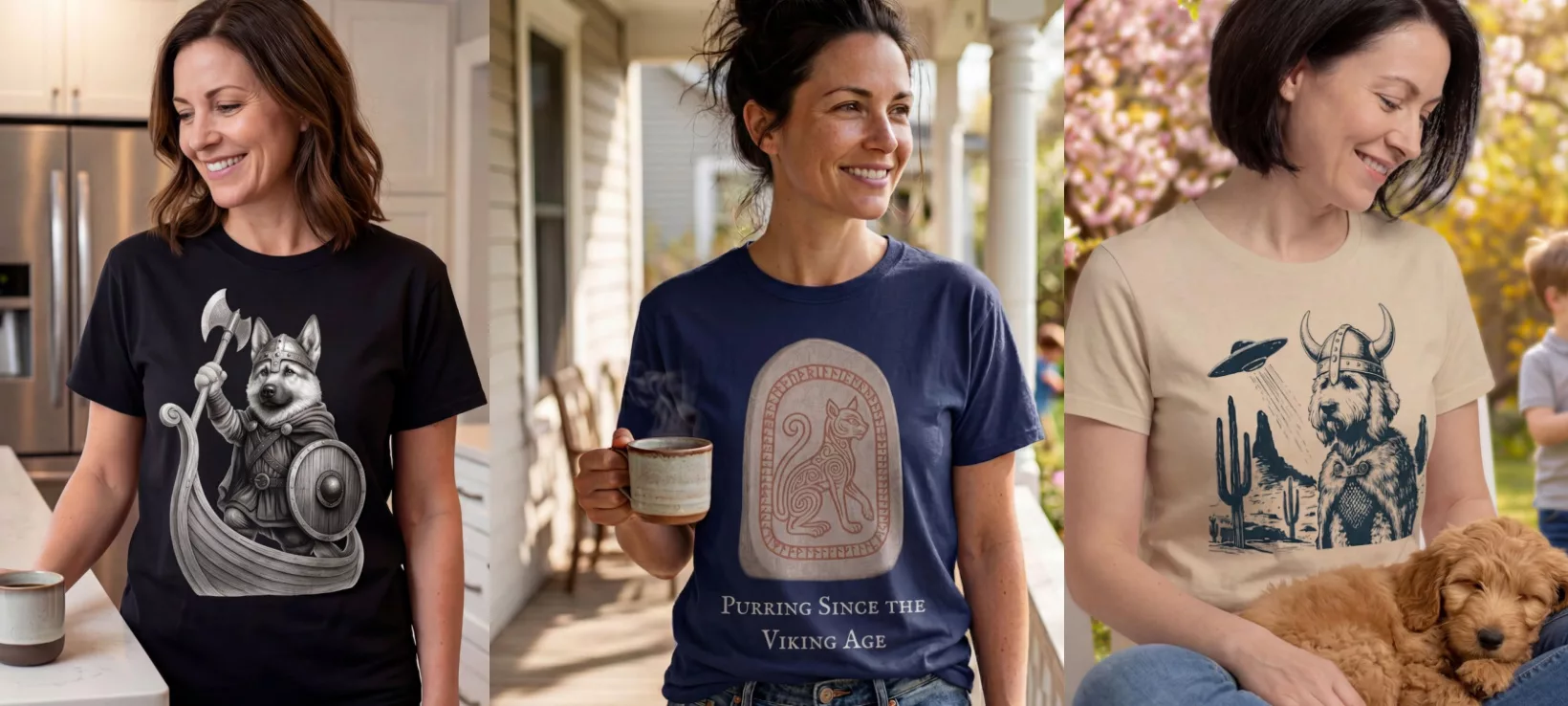 Viking Creatures Co. Mother's Day T-Shirts.