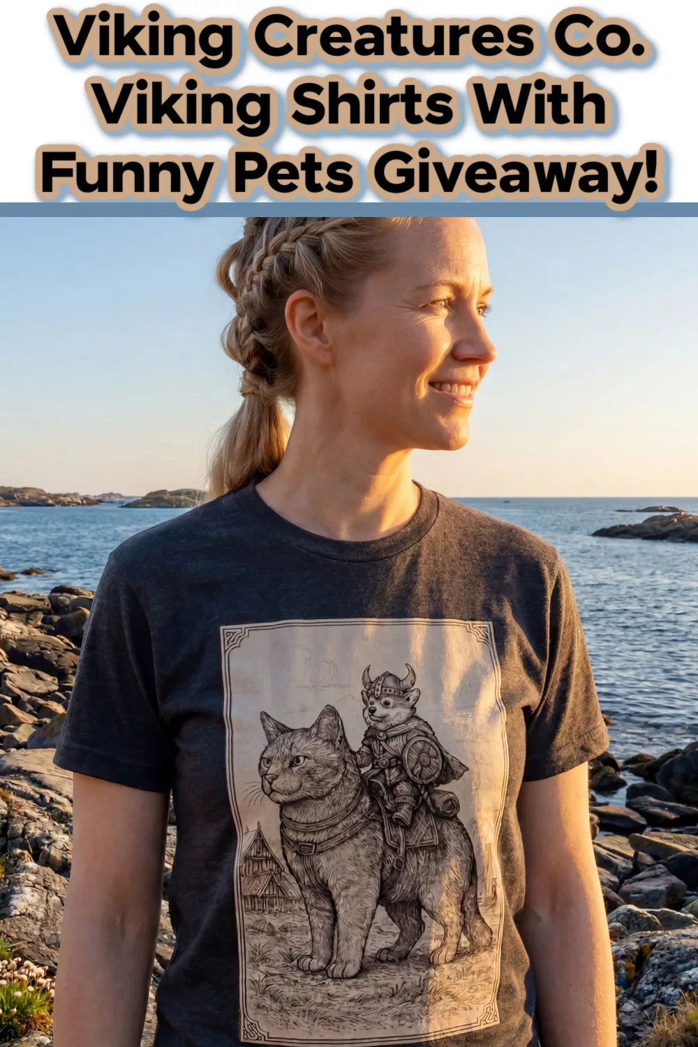 Viking Creatures Co. - Viking Shirts With Funny Pets Giveaway!