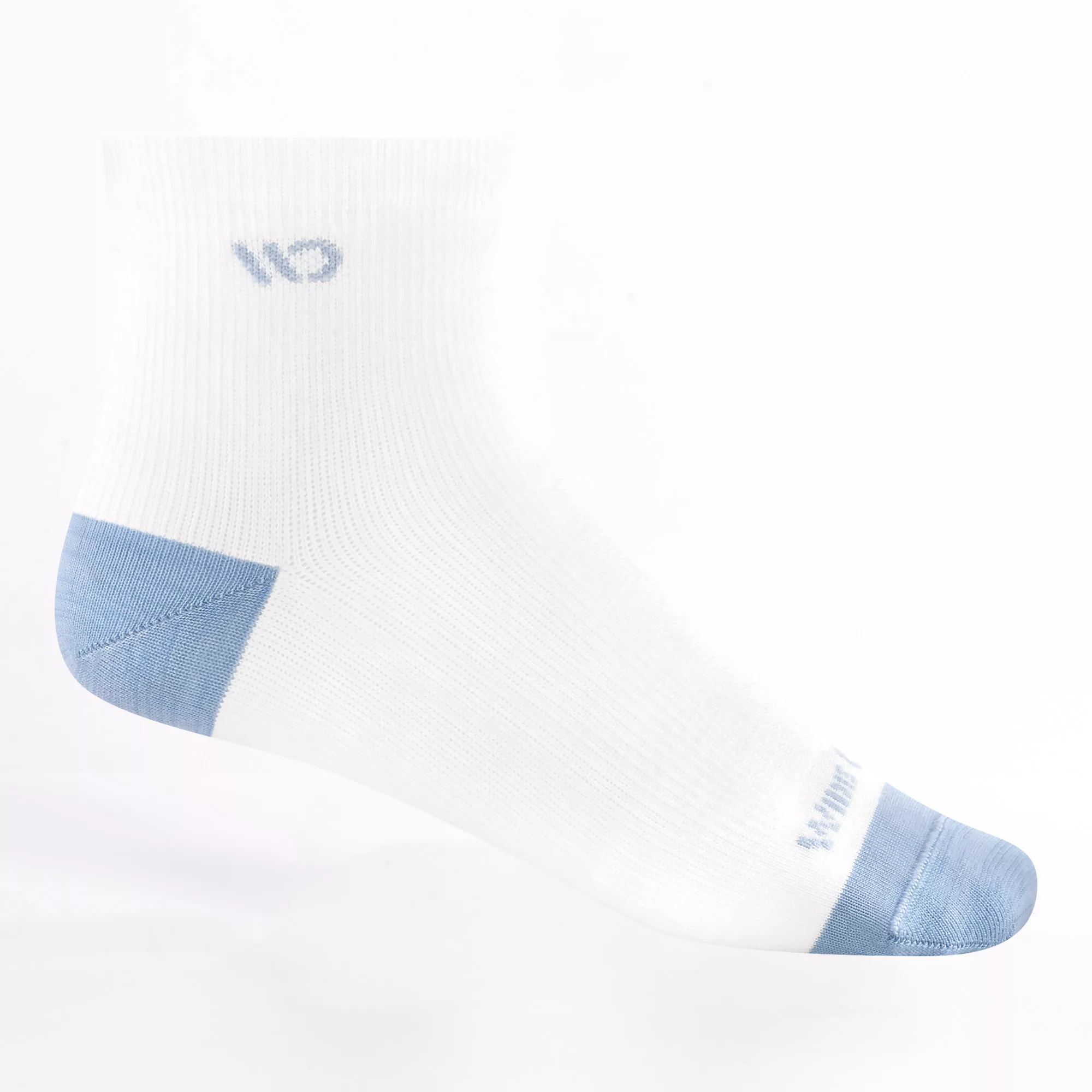 Wide open socks light white socks