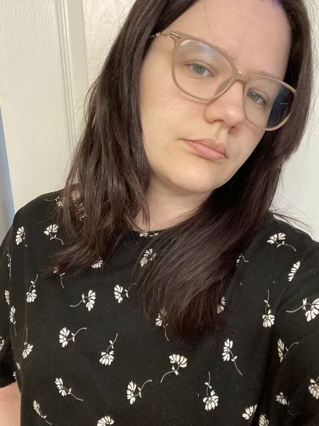 Royal plum overtone on dark brown hair