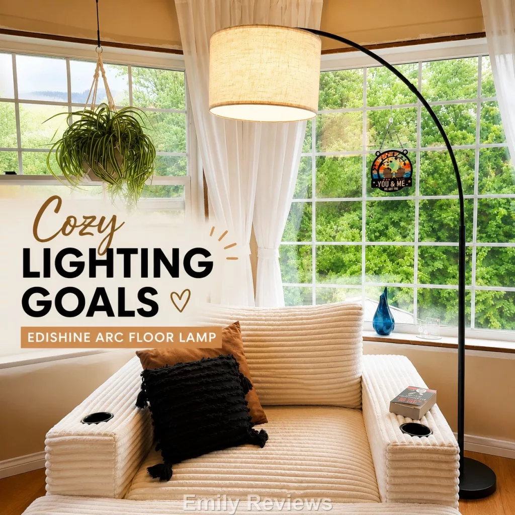 best floor lamp for living room lighting, top-rated arc floor lamp, floor lamp with foot switch easy use, reading floor lamp for couch, floor lamp for dark corners, space-saving floor lamp behind sofa, stylish floor lamp for home decor, affordable modern floor lamp