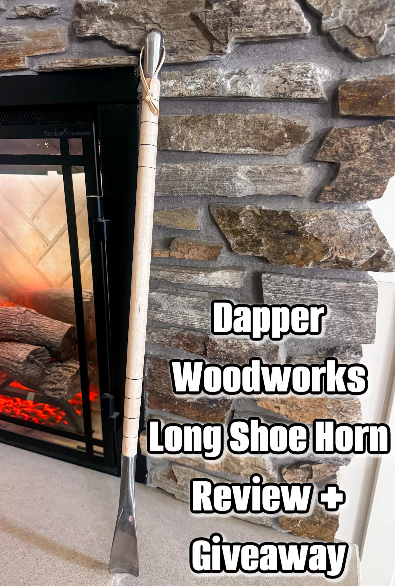 Dapper Woodworks Long Shoe Horn Review + Giveaway.
