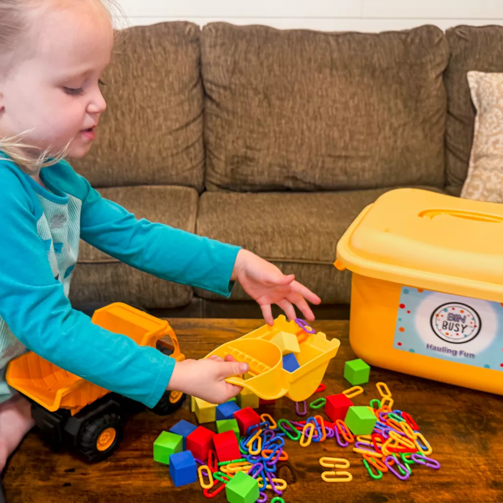 Bin Busy - Interactive Busy Bins For Kids Review + Giveaway.