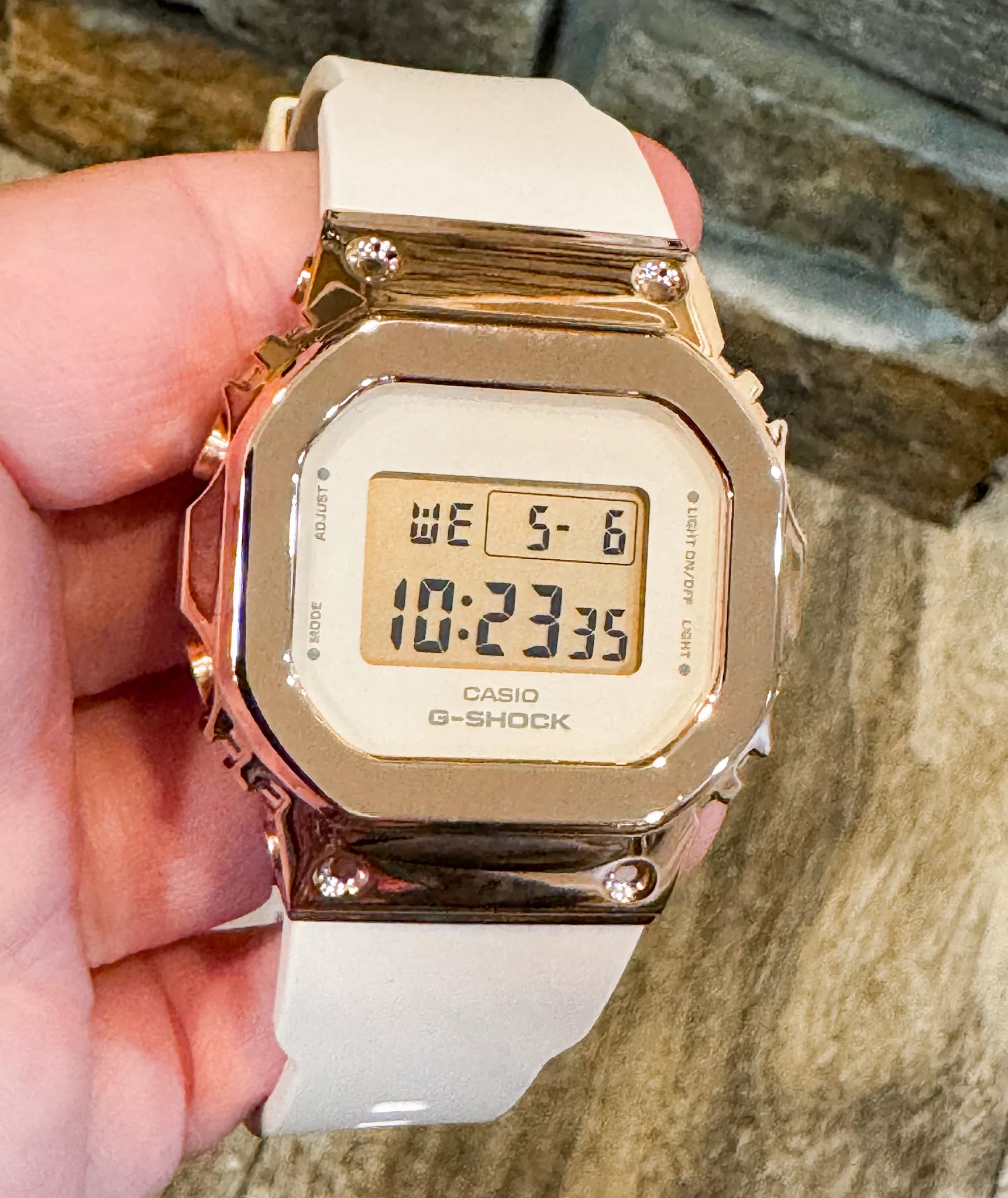 The Gift Of Time: G-Shock GMS5600PG-4 Watch For Mom.