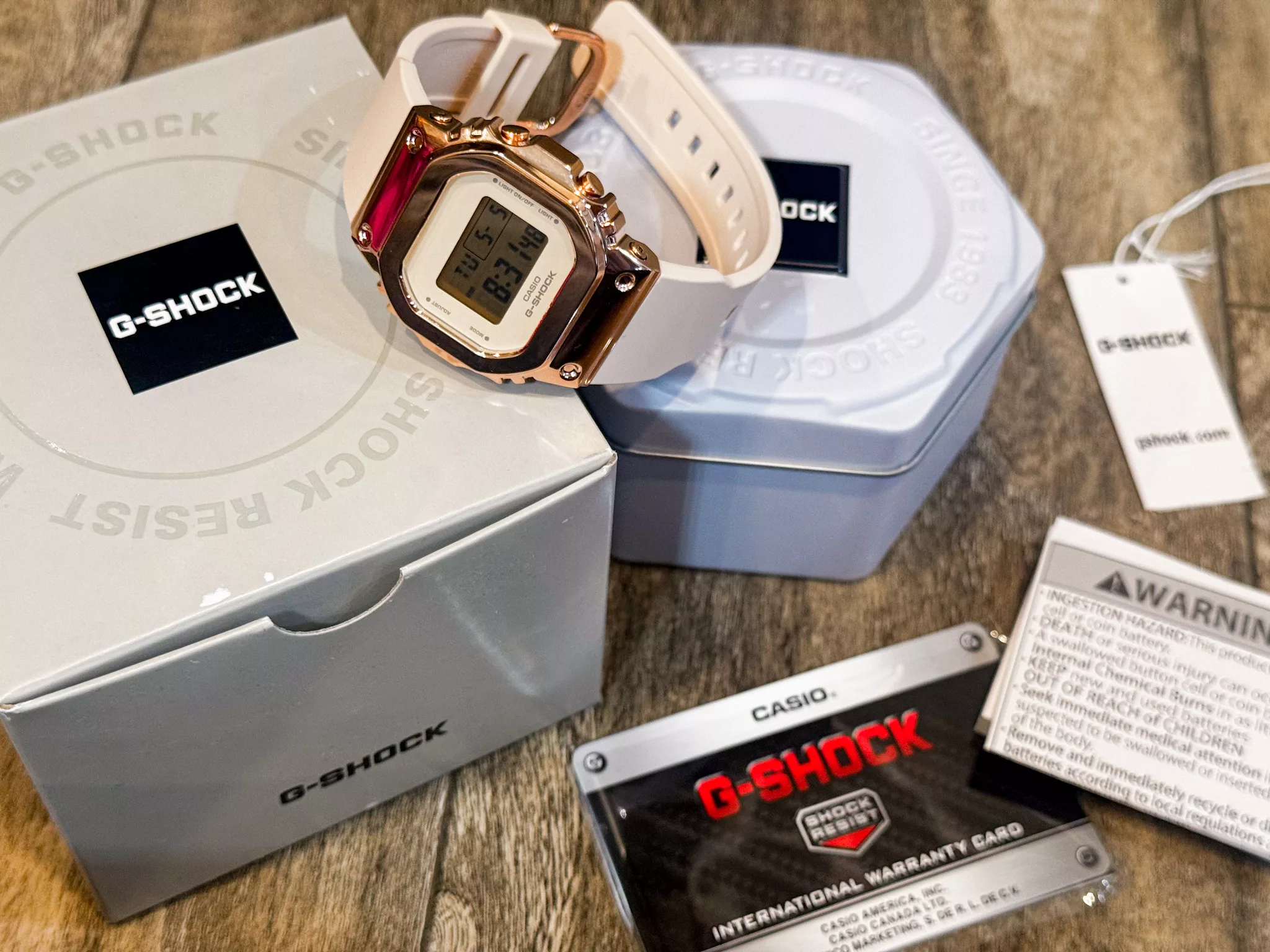 The Gift Of Time: G-Shock GMS5600PG-4 Watch For Mom.