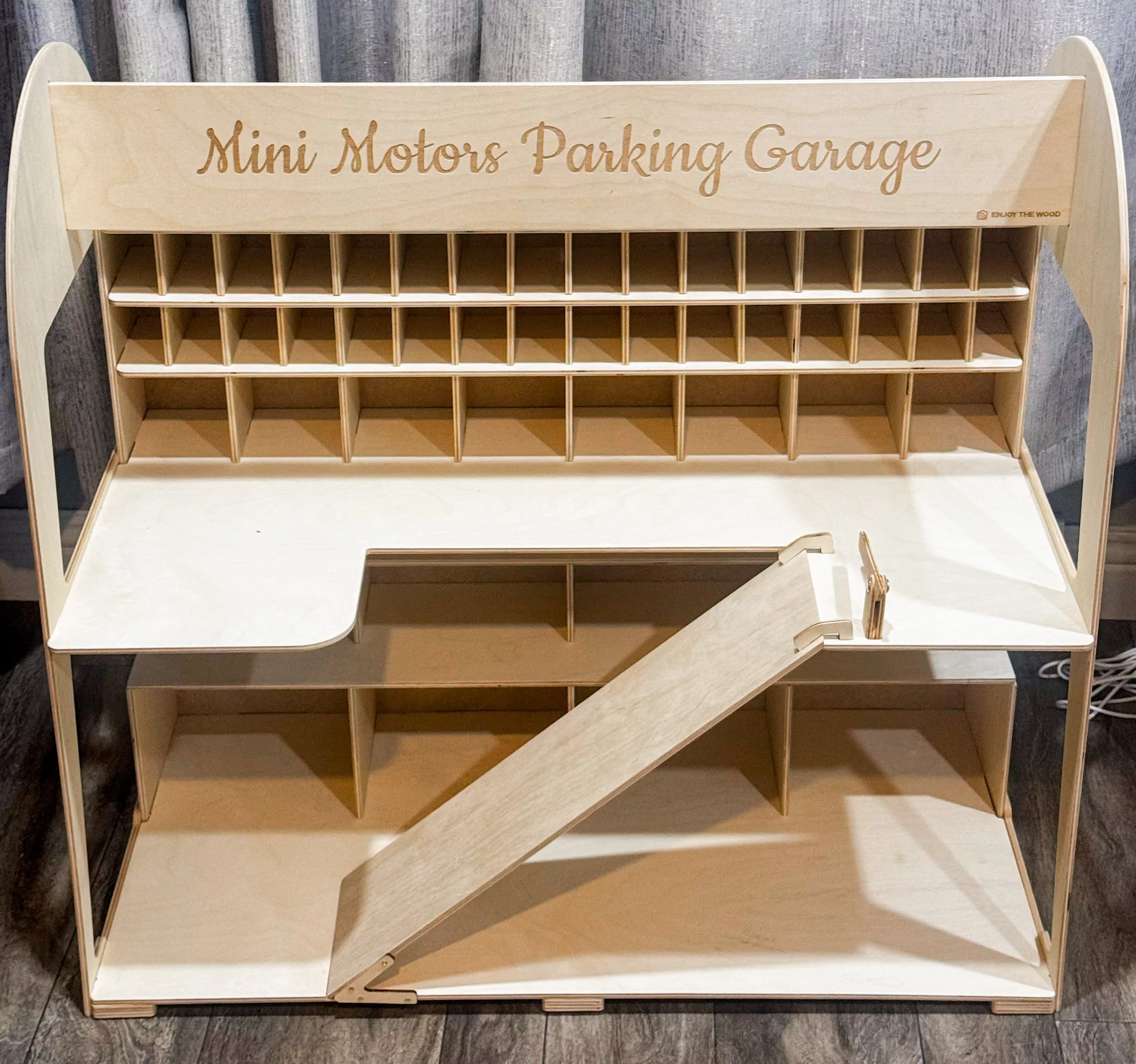 Enjoy The Wood Toy Car Garage Storage Review.