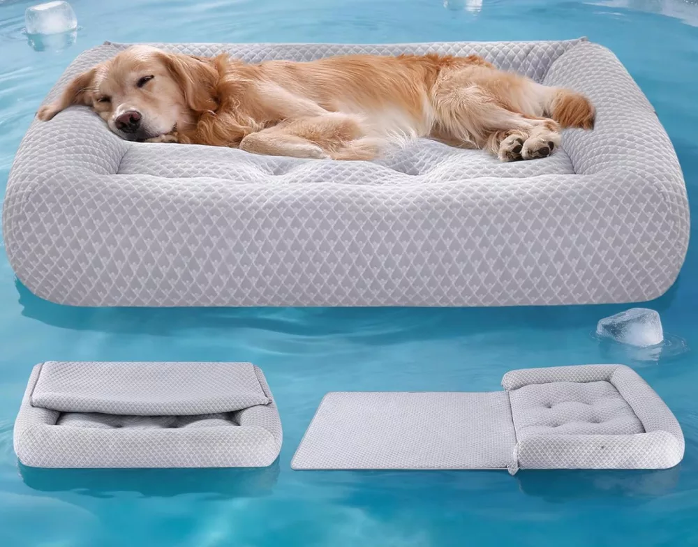 Rywell 3-in-1 Cooling Dog Bed Review & Giveaway.