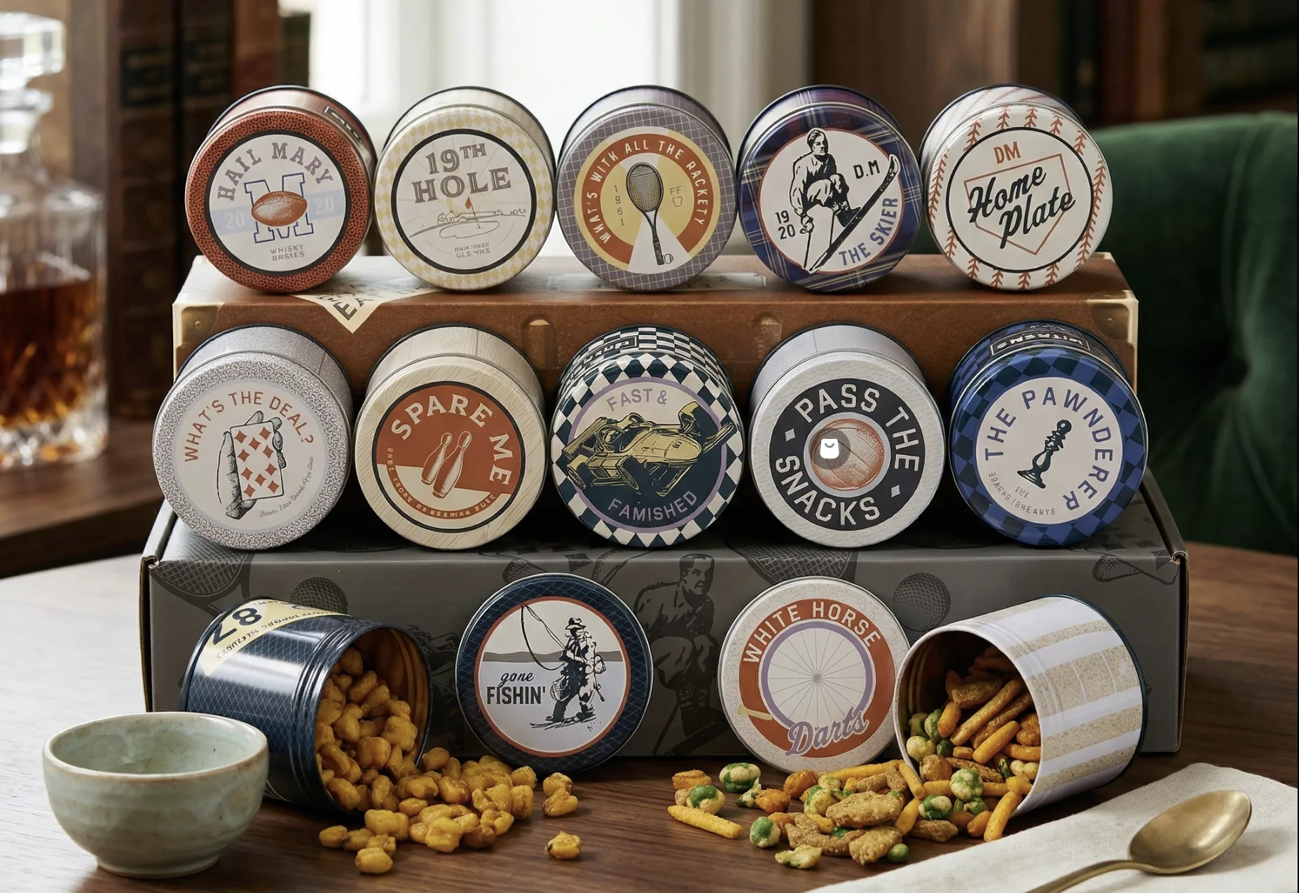 DM Snacks Bar Cart Snacks Collection.