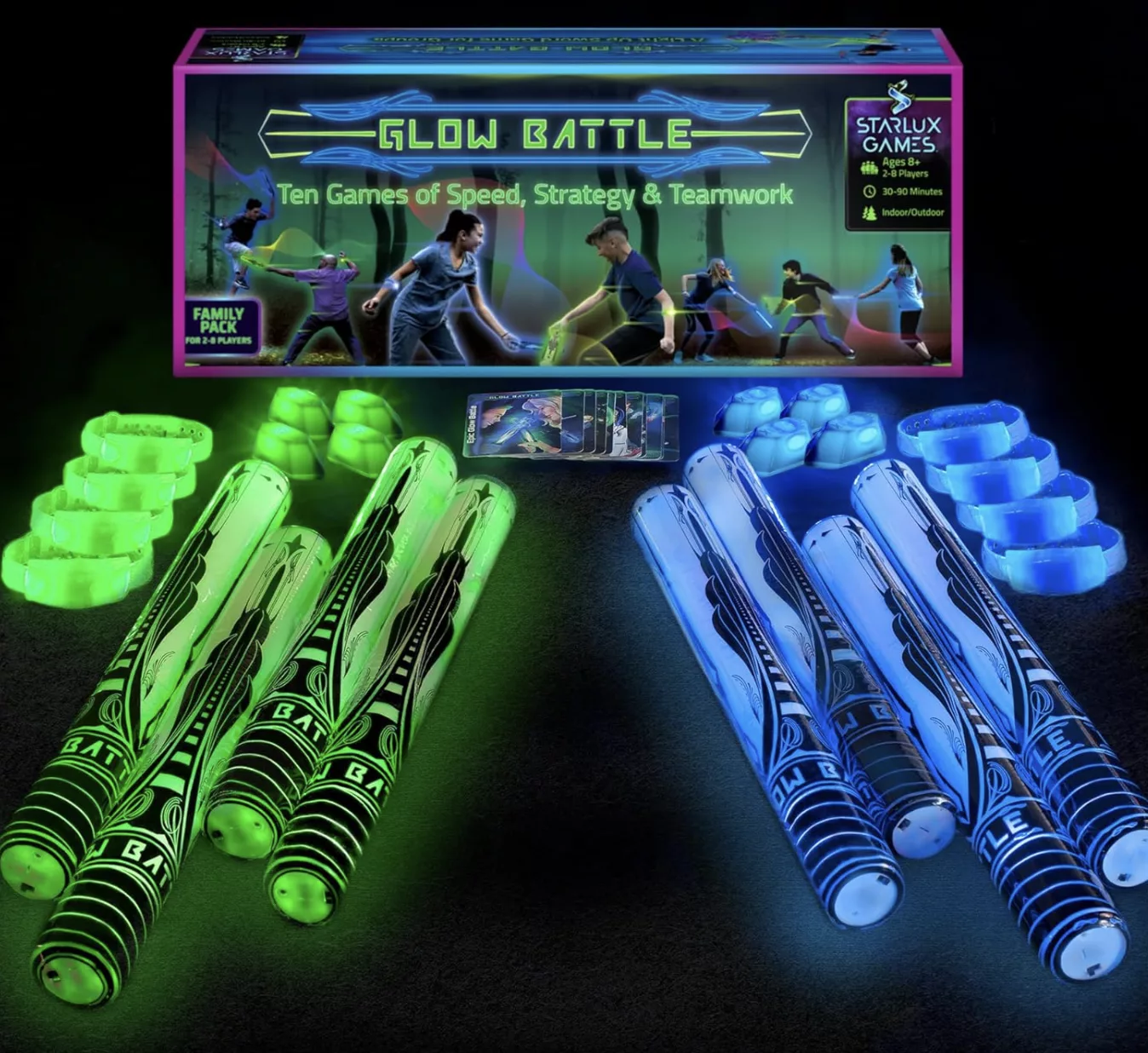 Starlux Games Glow Battle Family.