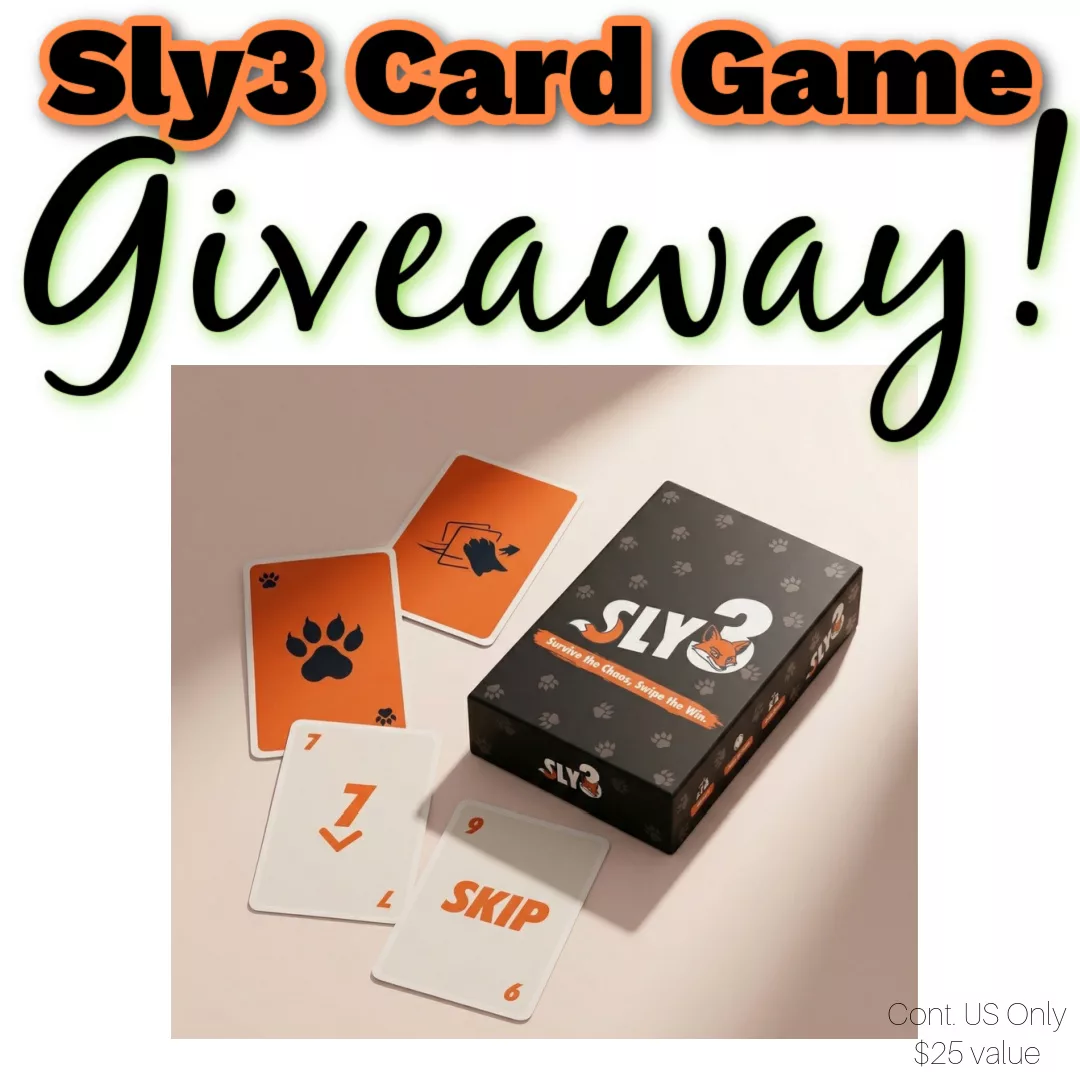Sly3 Card Game Giveaway.