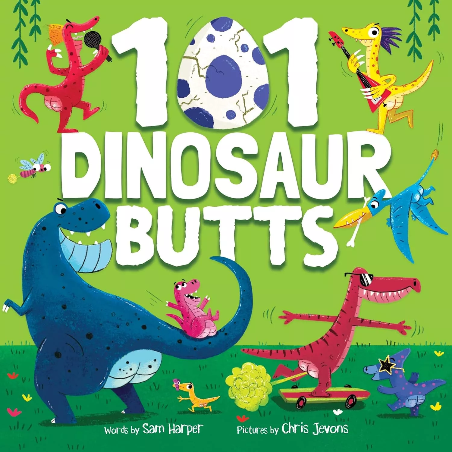 101 Dinosaur Butts book.