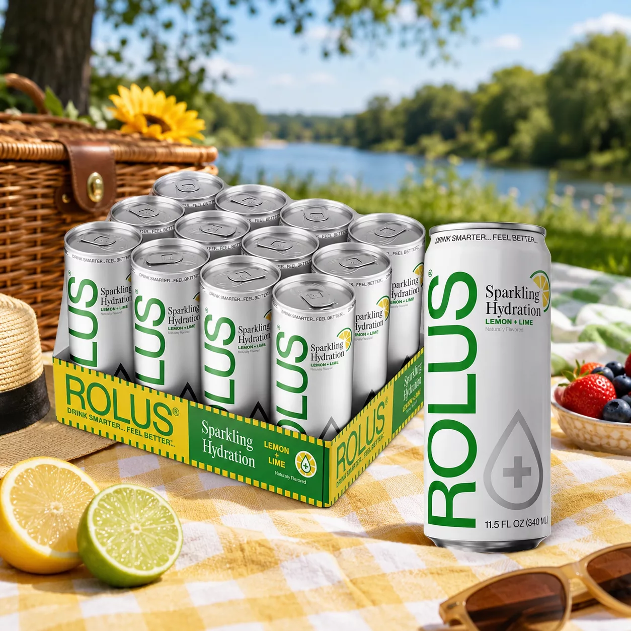 ROLUS - Sparkling Hydration Drink.