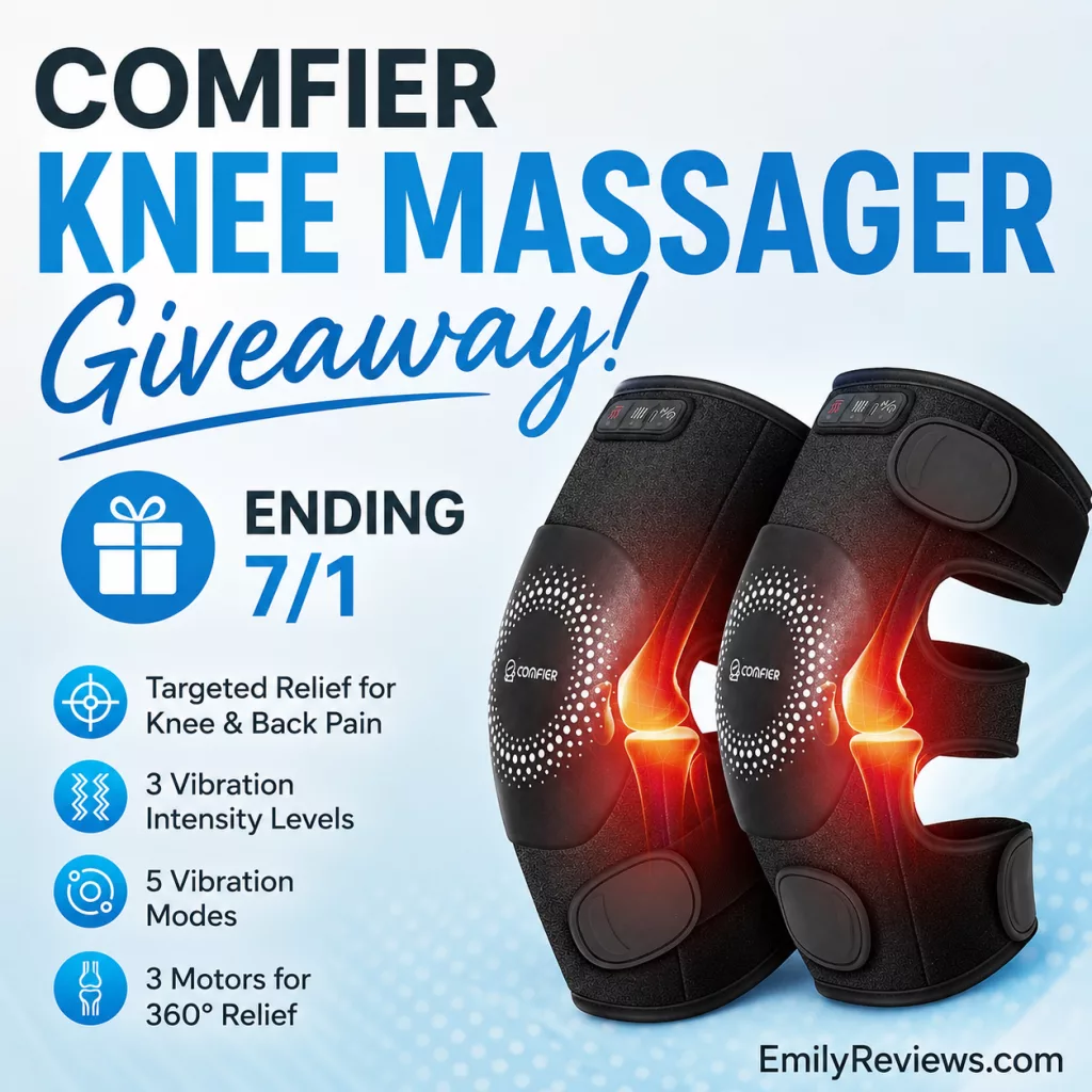 comfier Knee massager giveaway