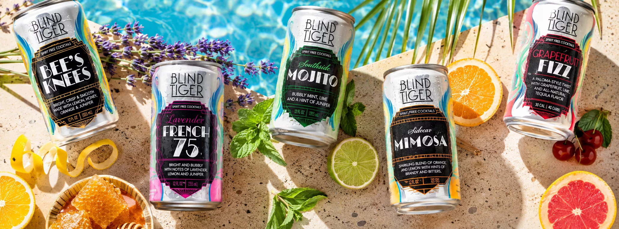 Blind Tiger Spirit-Free Cocktails.