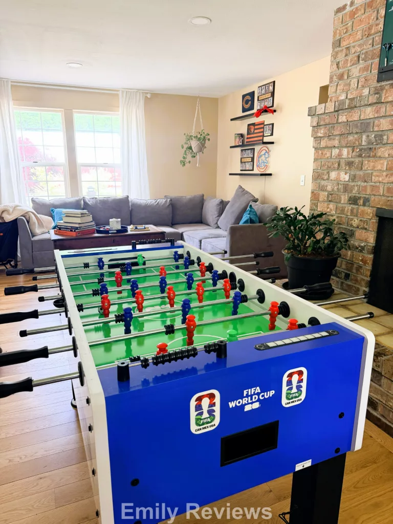 FIFA Premium LED Foosball Table review, Primetime Sports Group review, Sam’s Club foosball table, LED foosball table review, best foosball table for families, game room ideas for families, arcade style foosball table, Father’s Day game room gift ideas, family game night ideas, competition-size foosball table, electronic scoring foosball table, FIFA foosball table Sam’s Club, best indoor games for families, sports game room ideas, fun Father’s Day gifts for dads