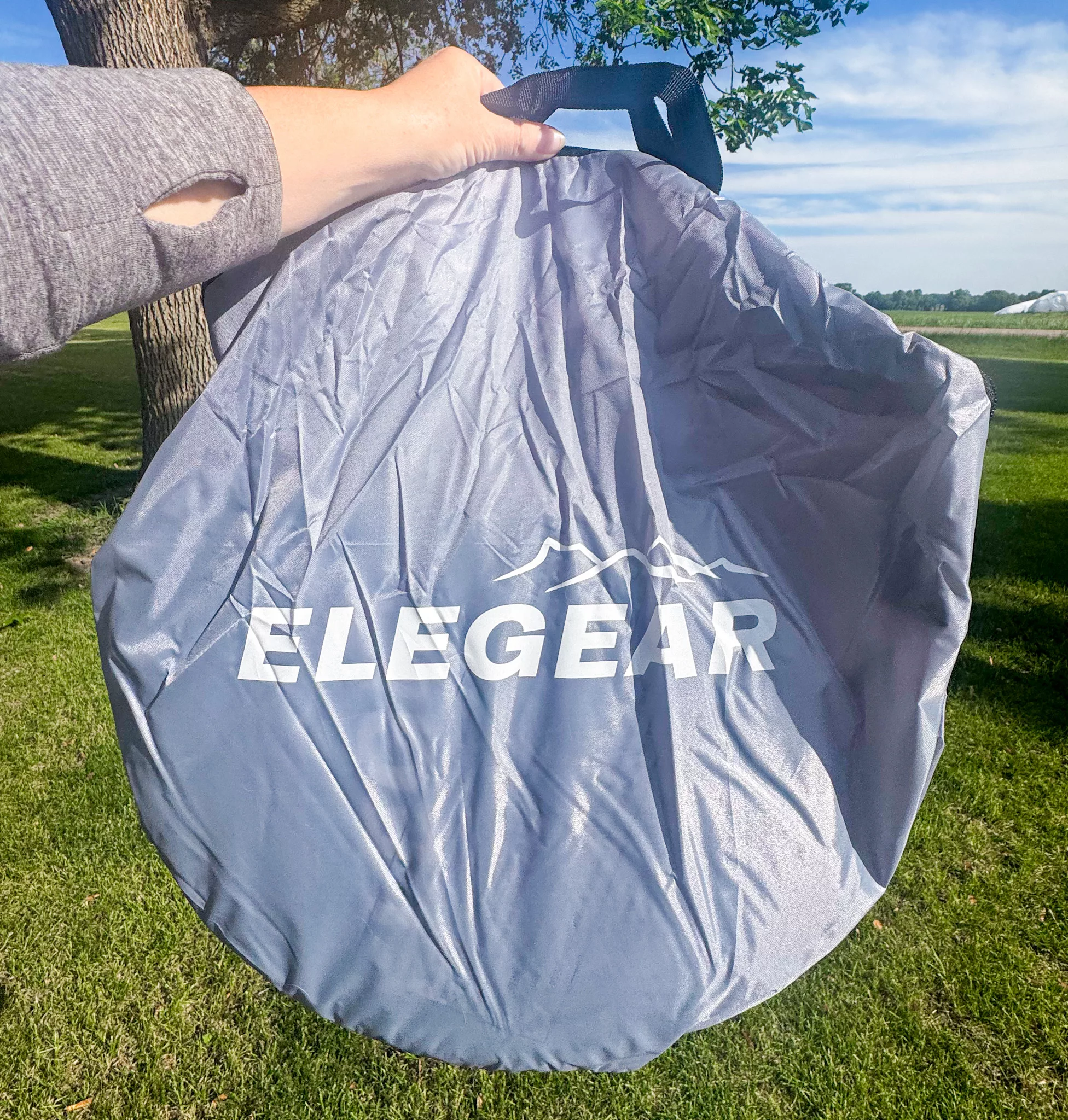Pop Up Baby Beach Tent With Mini Canopy Review + Giveaway.