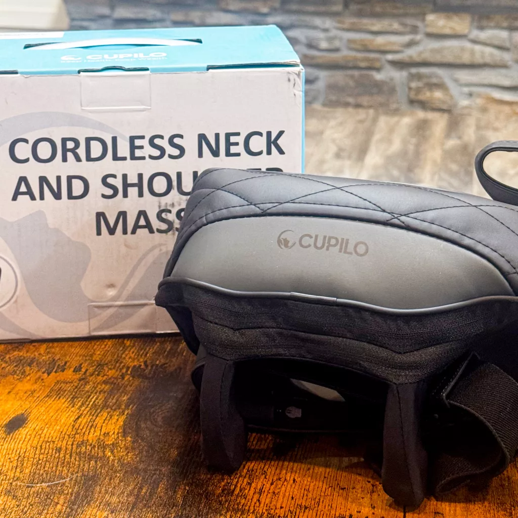 Cupilo Cordless Neck Massager W/Heat Review Cupilo Cordless Neck Massager With Heat Review.