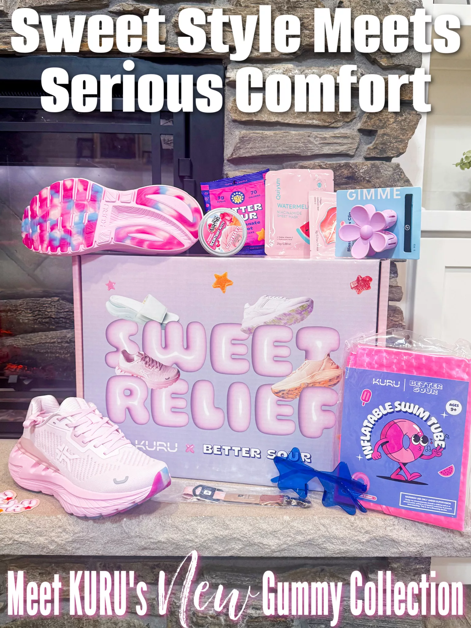 Sweet Style Meets Serious Comfort: Meet KURU's New Gummy Collection.