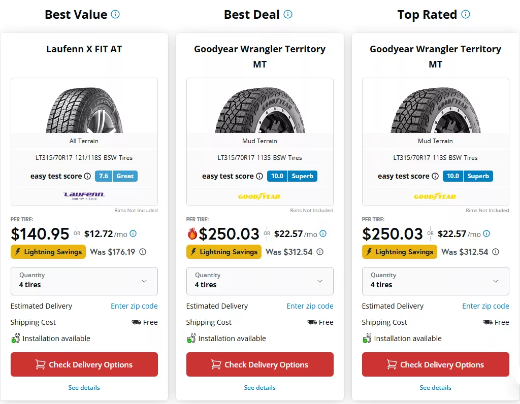 Tires Easy: A Practical Father's Day Gift Idea Tires Easy website (1)