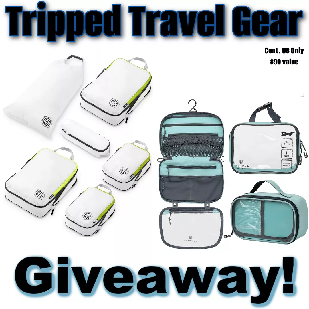 Tripped Travel Gear Giveaway.
