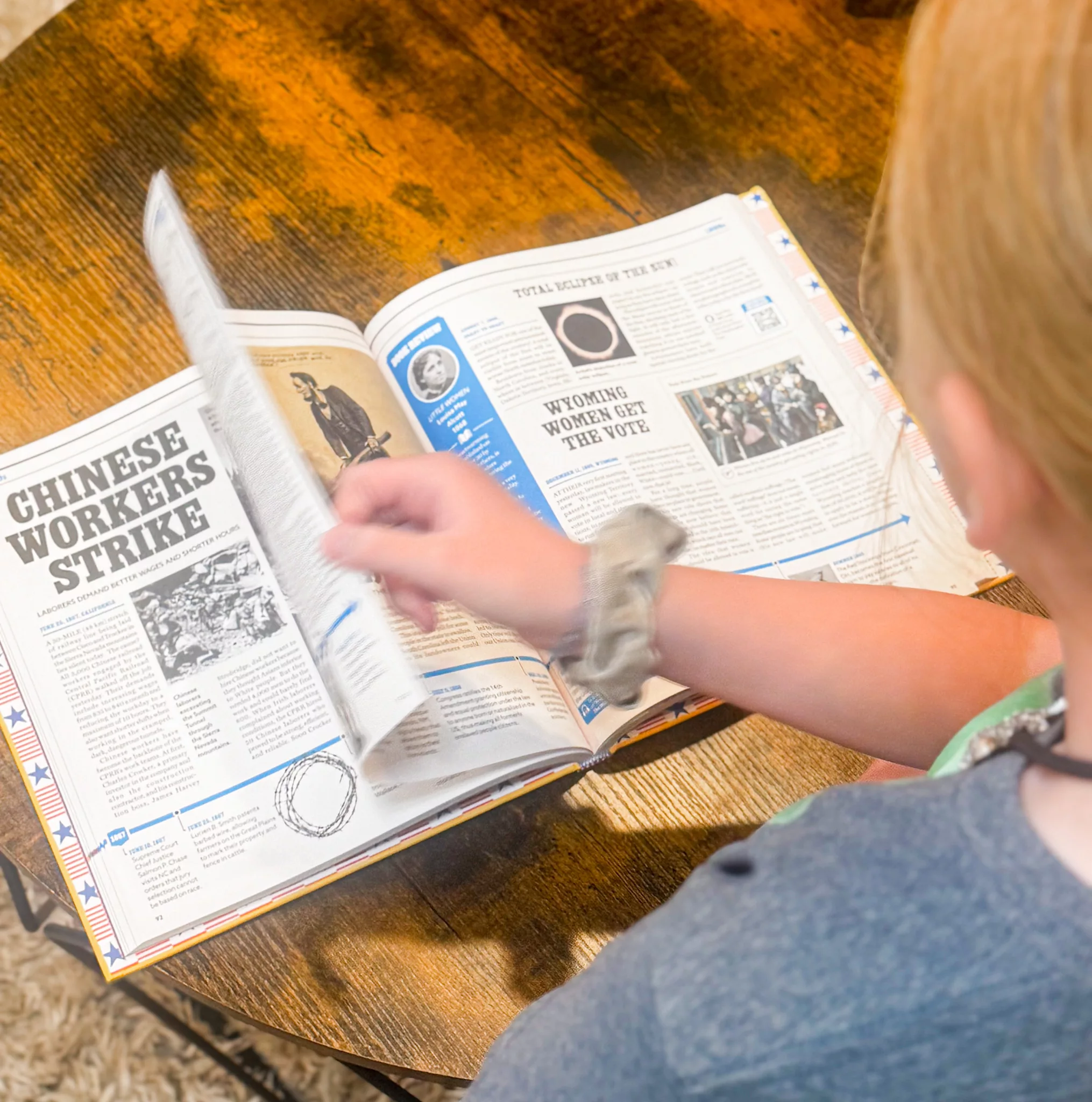America As It Happened Book - Ditch The iPad & Grab These Fun Interactive And Entertaining Toys Instead!