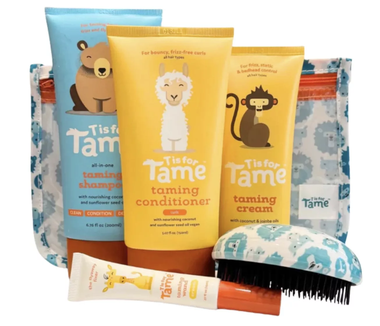 T Is For Tame Starter Kit: Frizz, Static & Dryness.