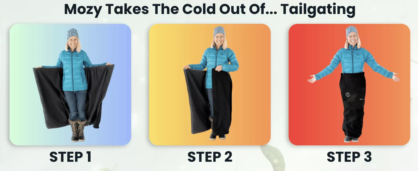 Mozy Wearable Blanket Review: Stay Warm Anywhere This Fall (+ Giveaway!).