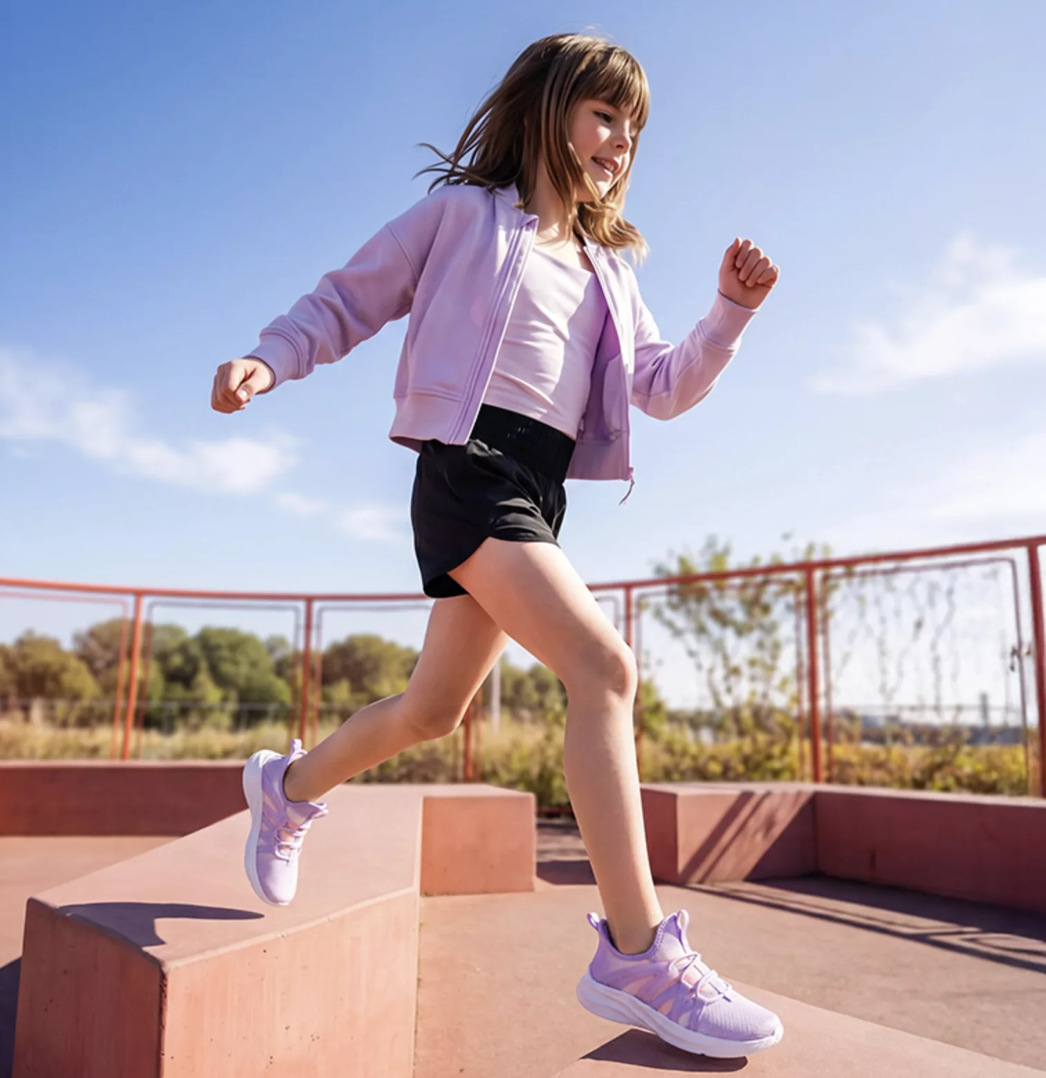 DREAM PAIRS KIDS Kids’ Lightweight Slip-On Running Shoes.