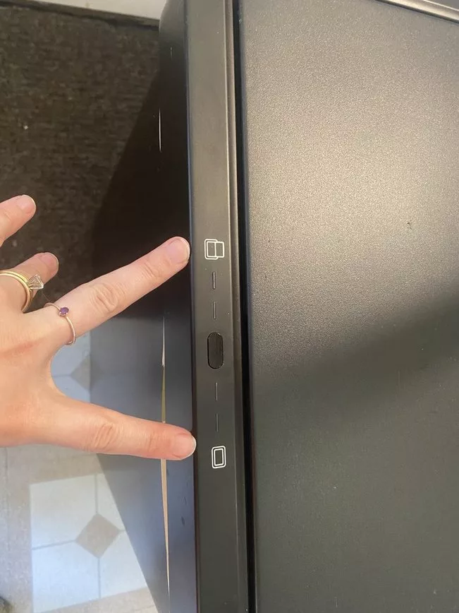 eko mirage-x trash can buttons
