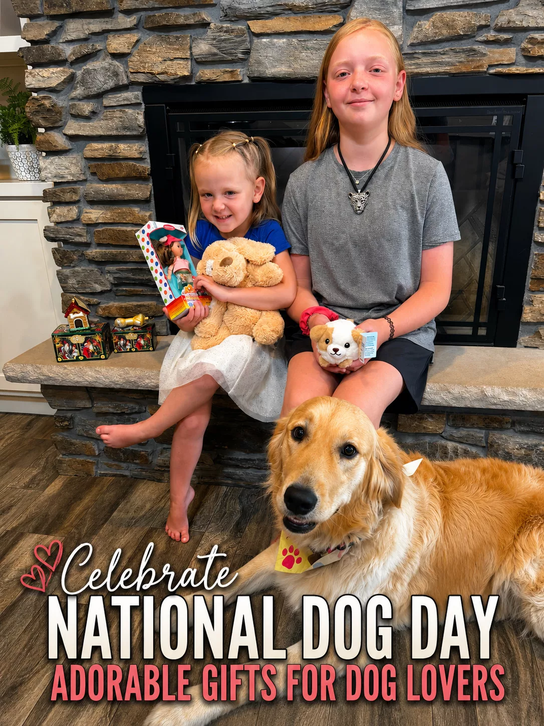 Celebrate National Dog Day: 5 Adorable Gifts for Kids Who Love Dogs.
