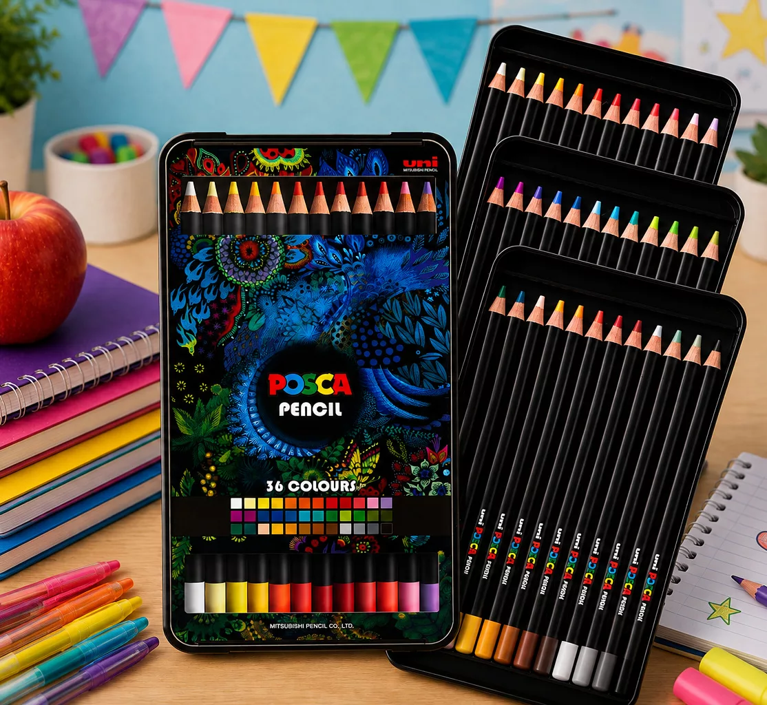 POSCA Colored Pencils.