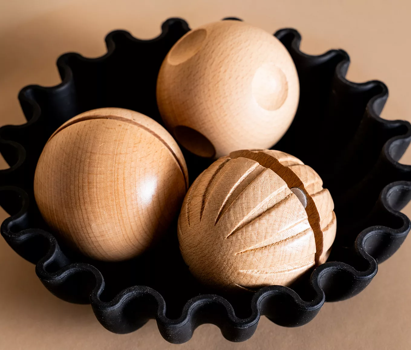 Scalloped Rattle Bowl.