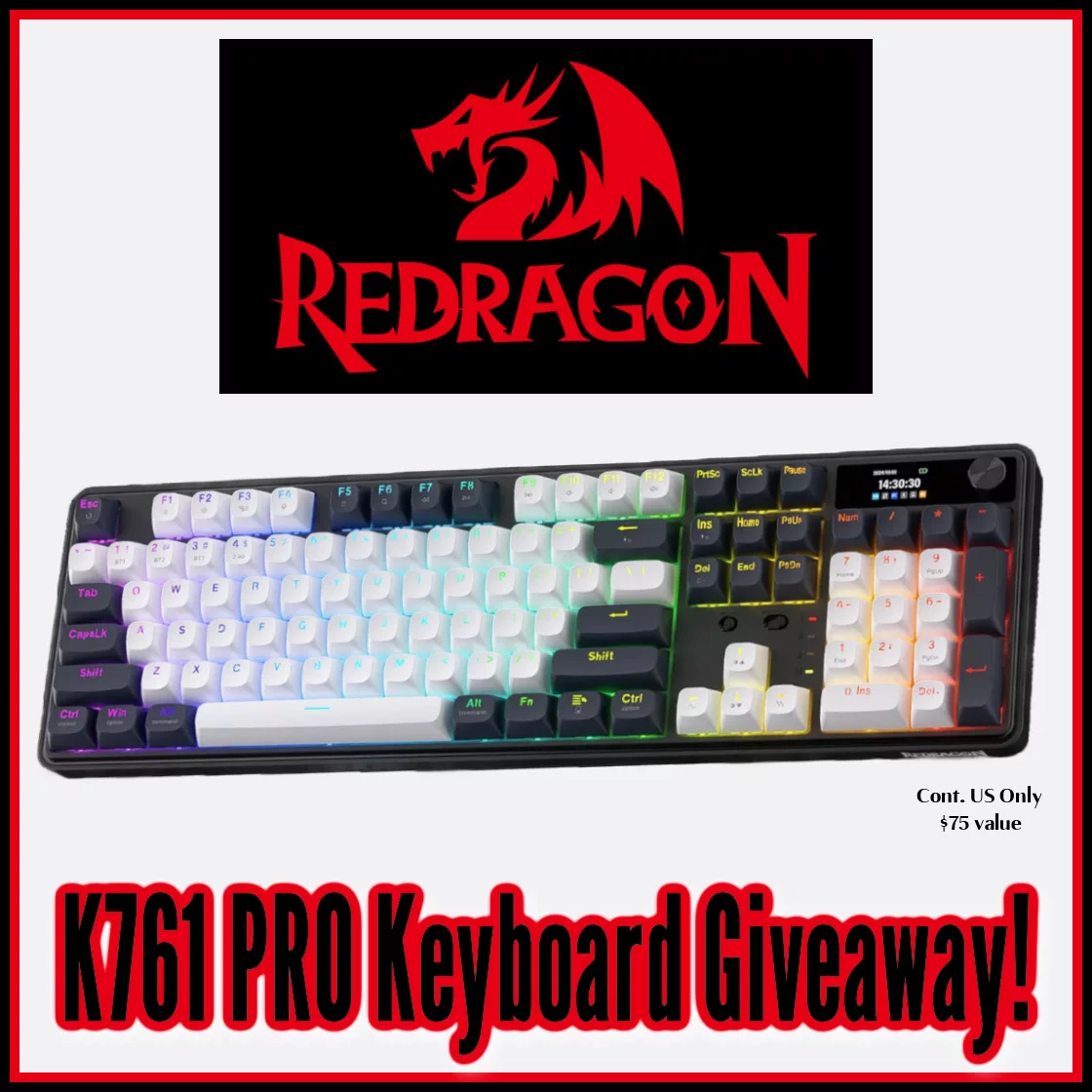 Redragon Review: PREDATOR M612 PRO Mouse, WYVERN K761 PRO Keyboard, & PG1M Glass Gaming Mouse Pad (+ GIVEAWAY!).
