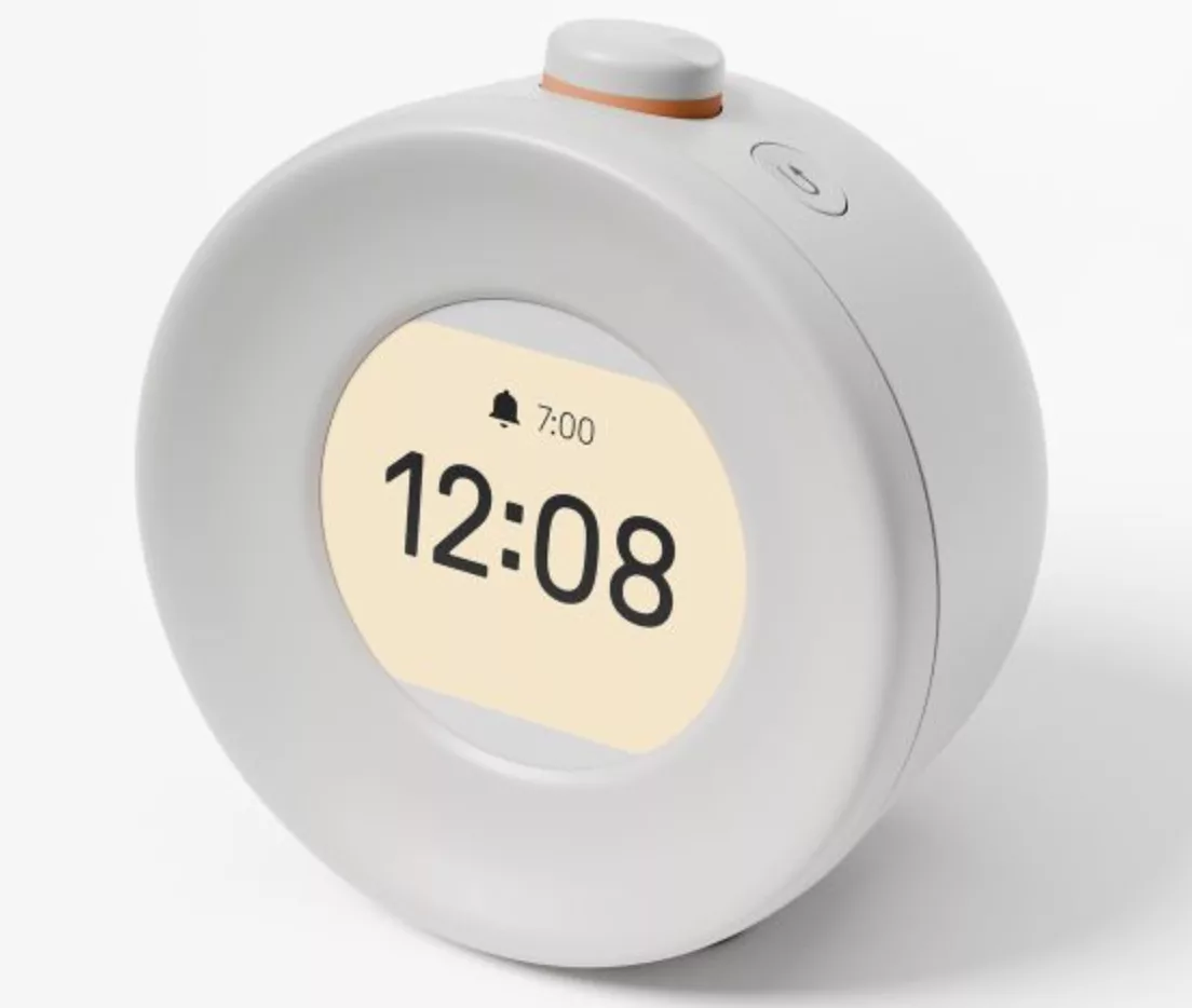 Mudita Harmony 2 Pebble Gray Alarm Clock.