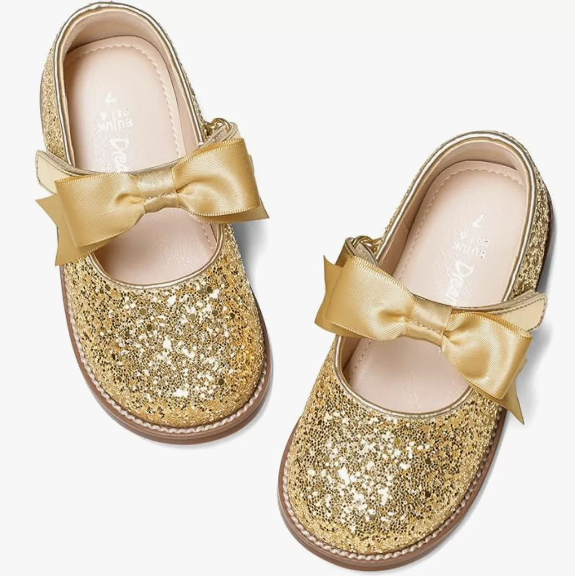 DREAM PAIRS Girls Mary Jane School Flats Dress Shoes.