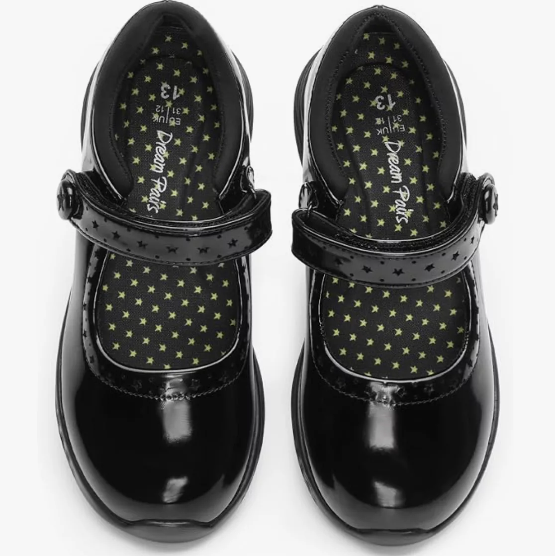 DREAM PAIRS Girls Classic Mary Janes.