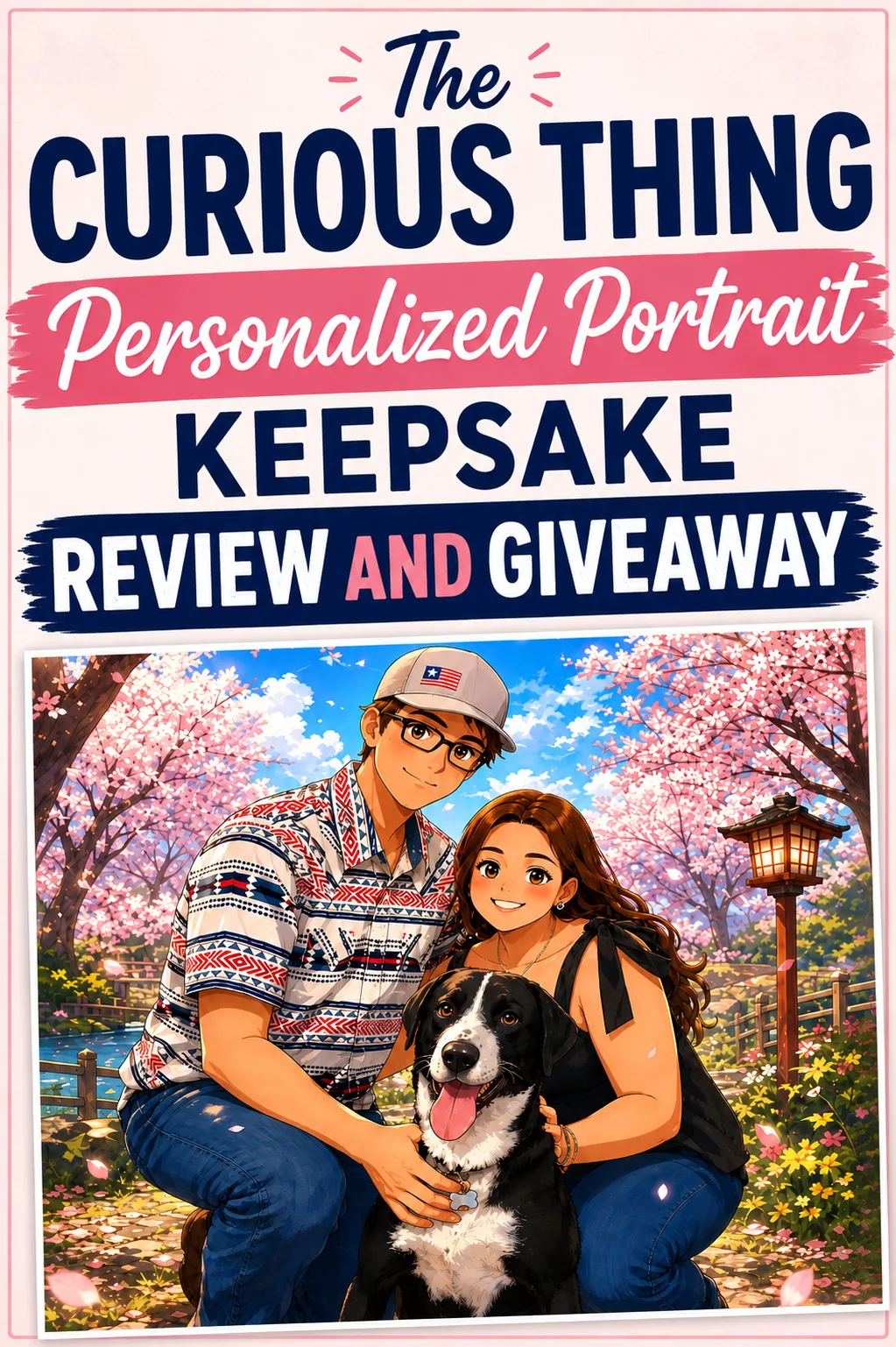 The Curious Thing Personalized Portrait Keepsake Review + Giveaway.