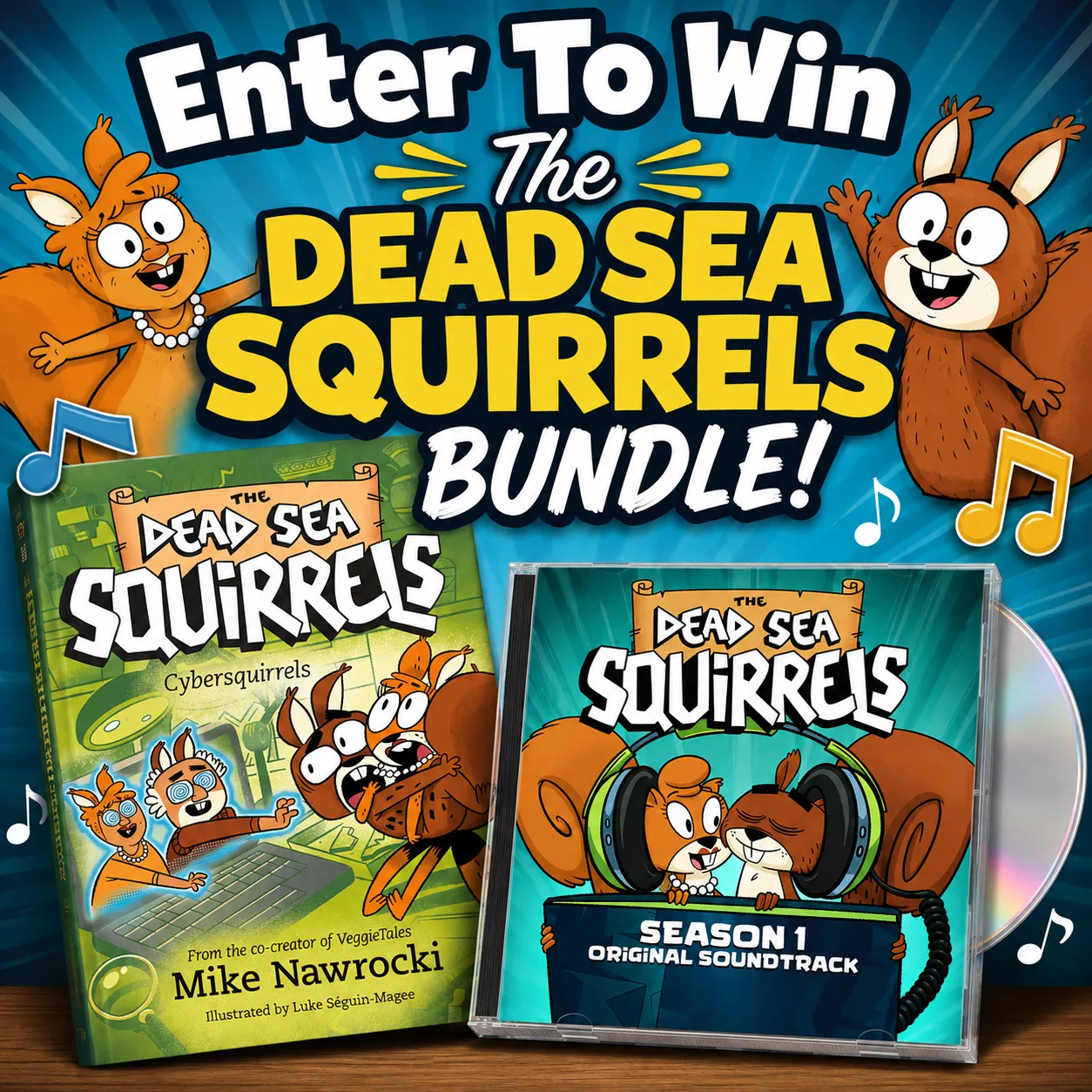 Enter To Win The Dead Sea Squirrels Bundle!