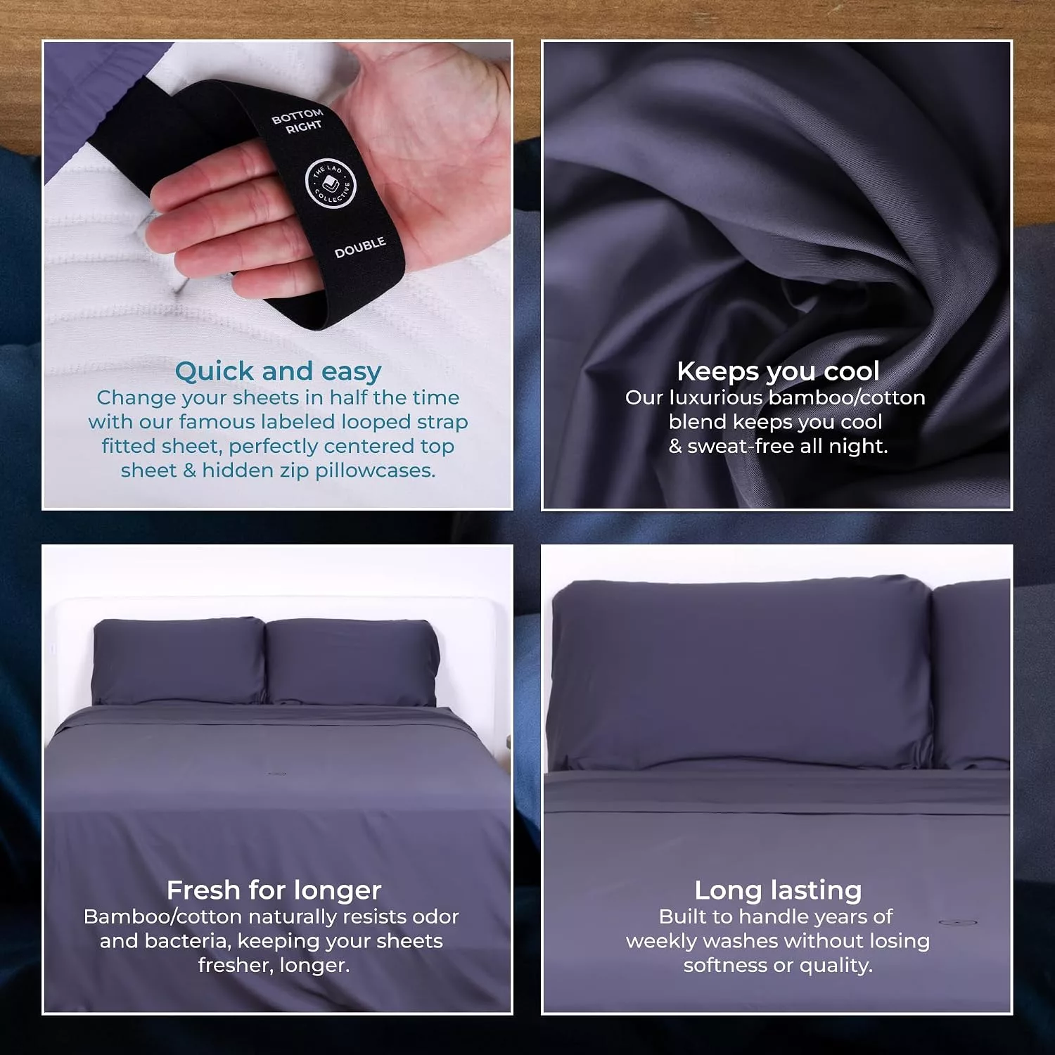 The Lad Collective: Luxe Bamboo Cotton Sheet Set Review.