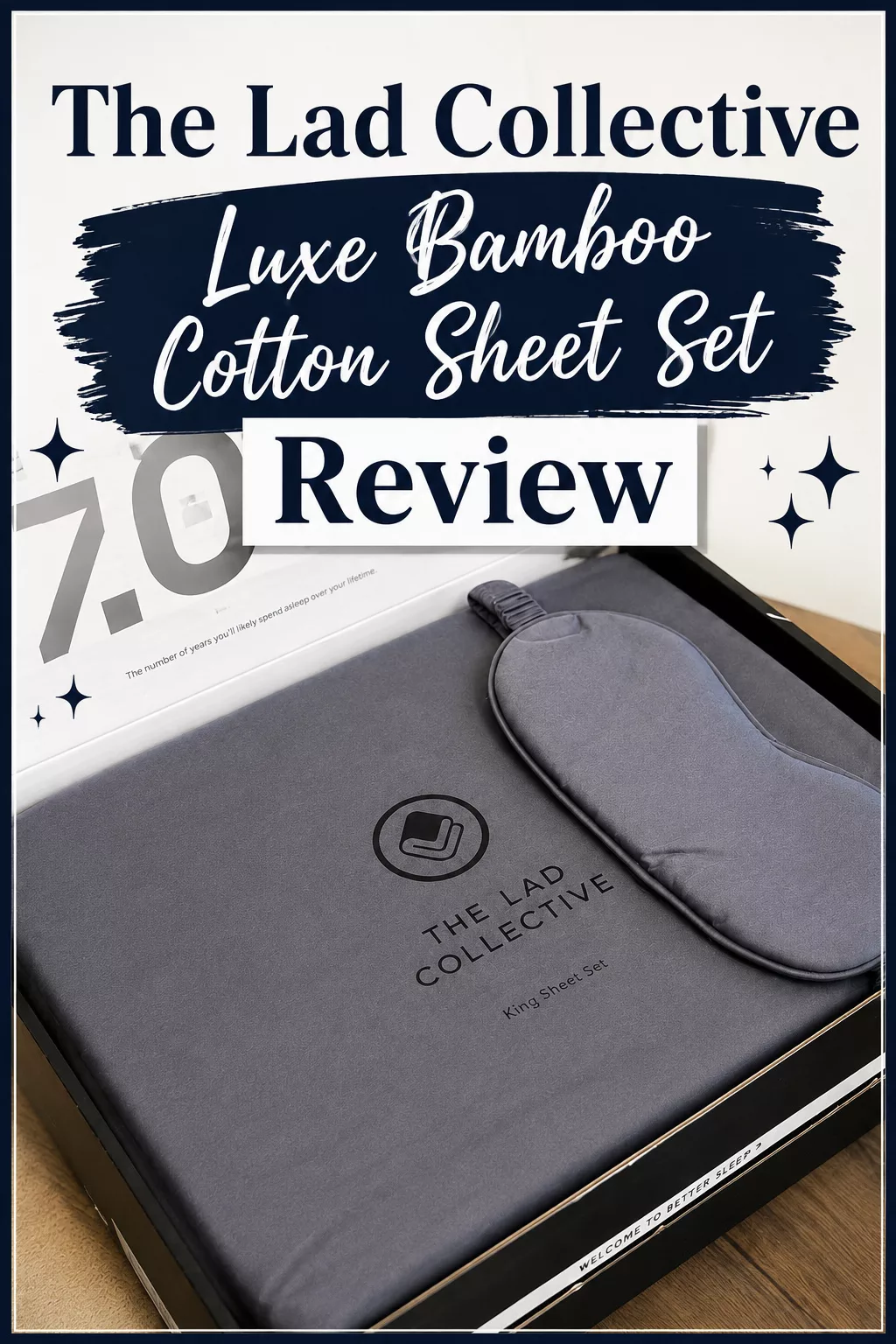 The Lad Collective: Luxe Bamboo Cotton Sheet Set Review.