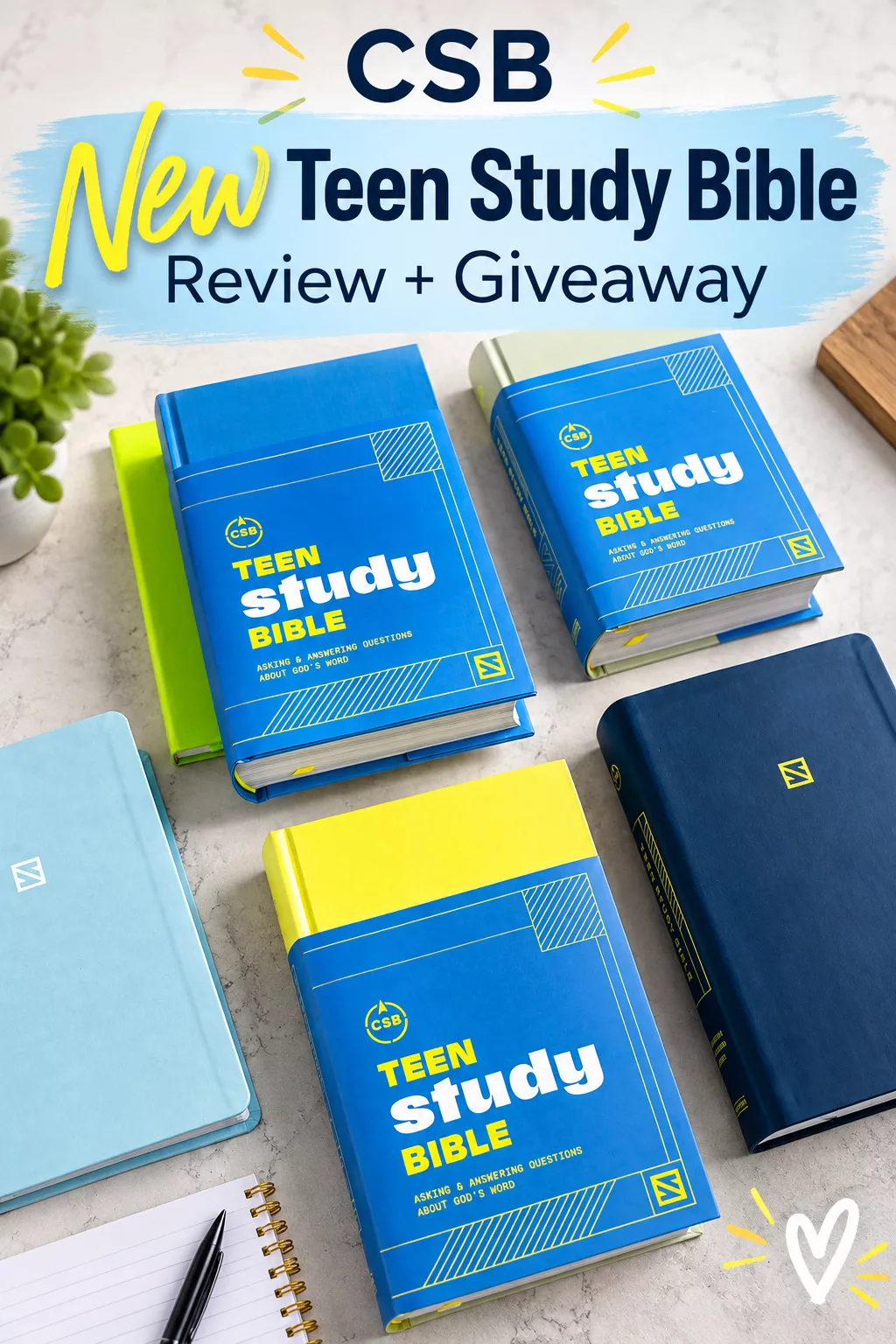 CSB New Teen Study Bible Review + Giveaway.